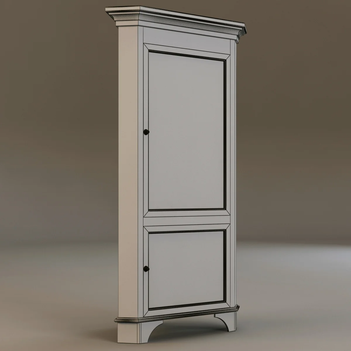 Laura Ashley Cabinet4 — 3D model preview 4