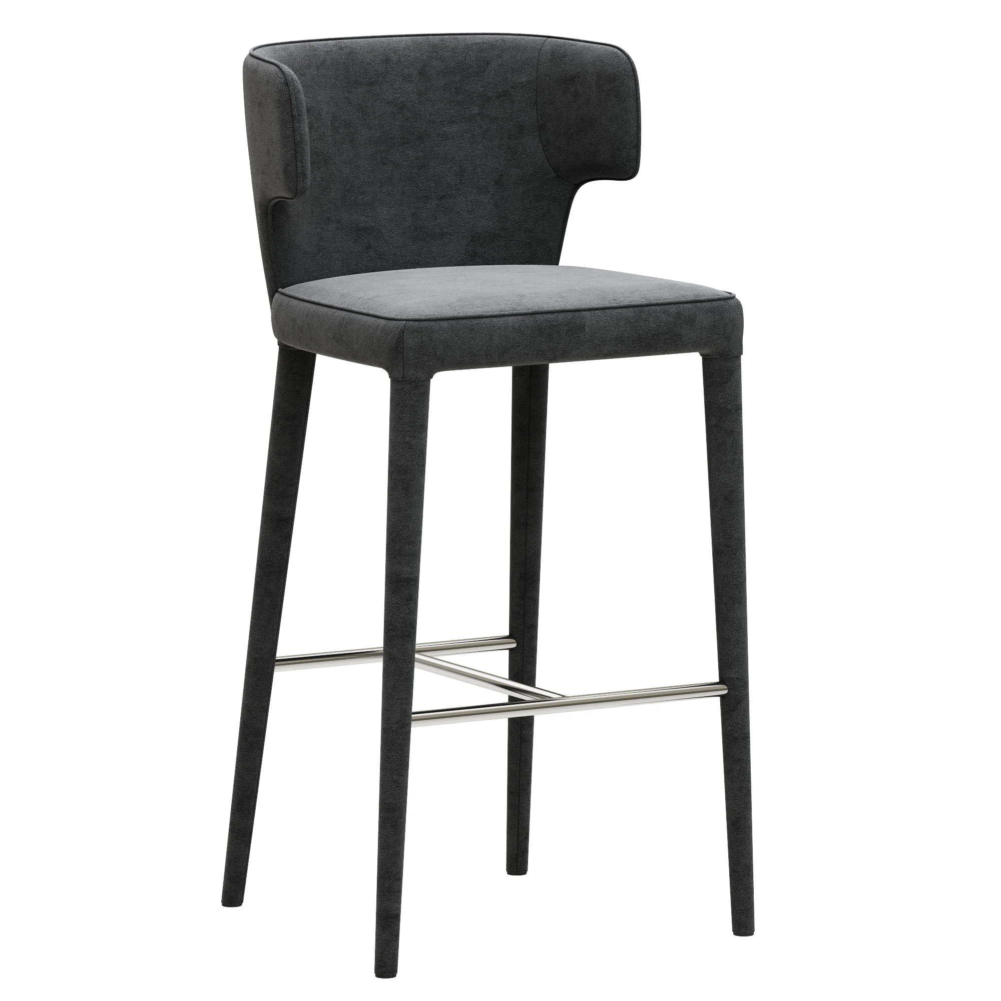 Coco Republic Melrose Barstool — 3D model preview 1