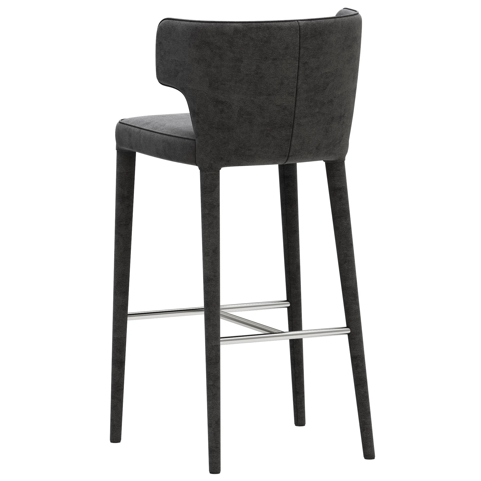 Coco Republic Melrose Barstool — 3D model preview 5