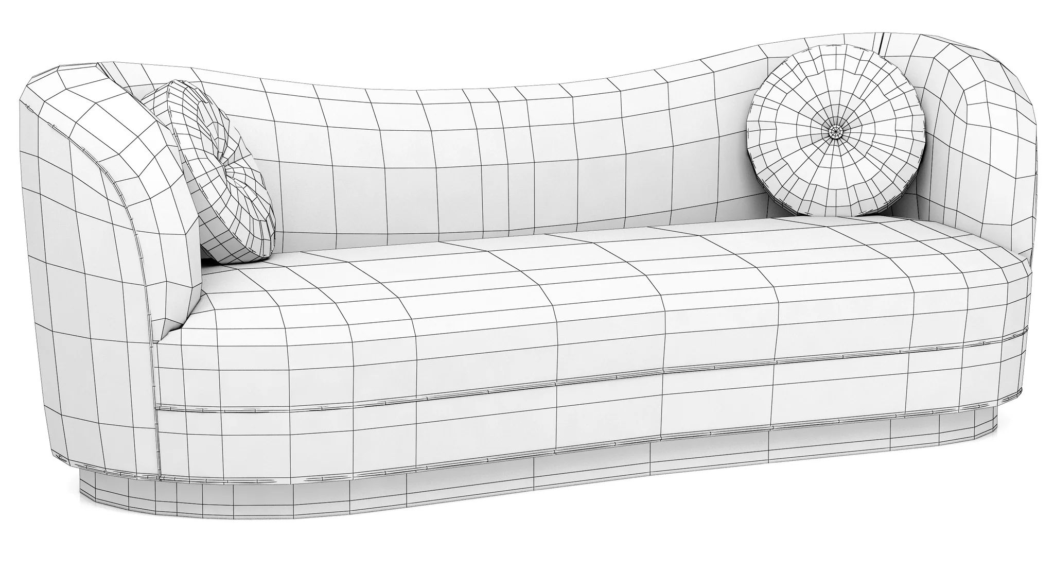 Eichholtz Jackie Sofa — 3D model preview 8