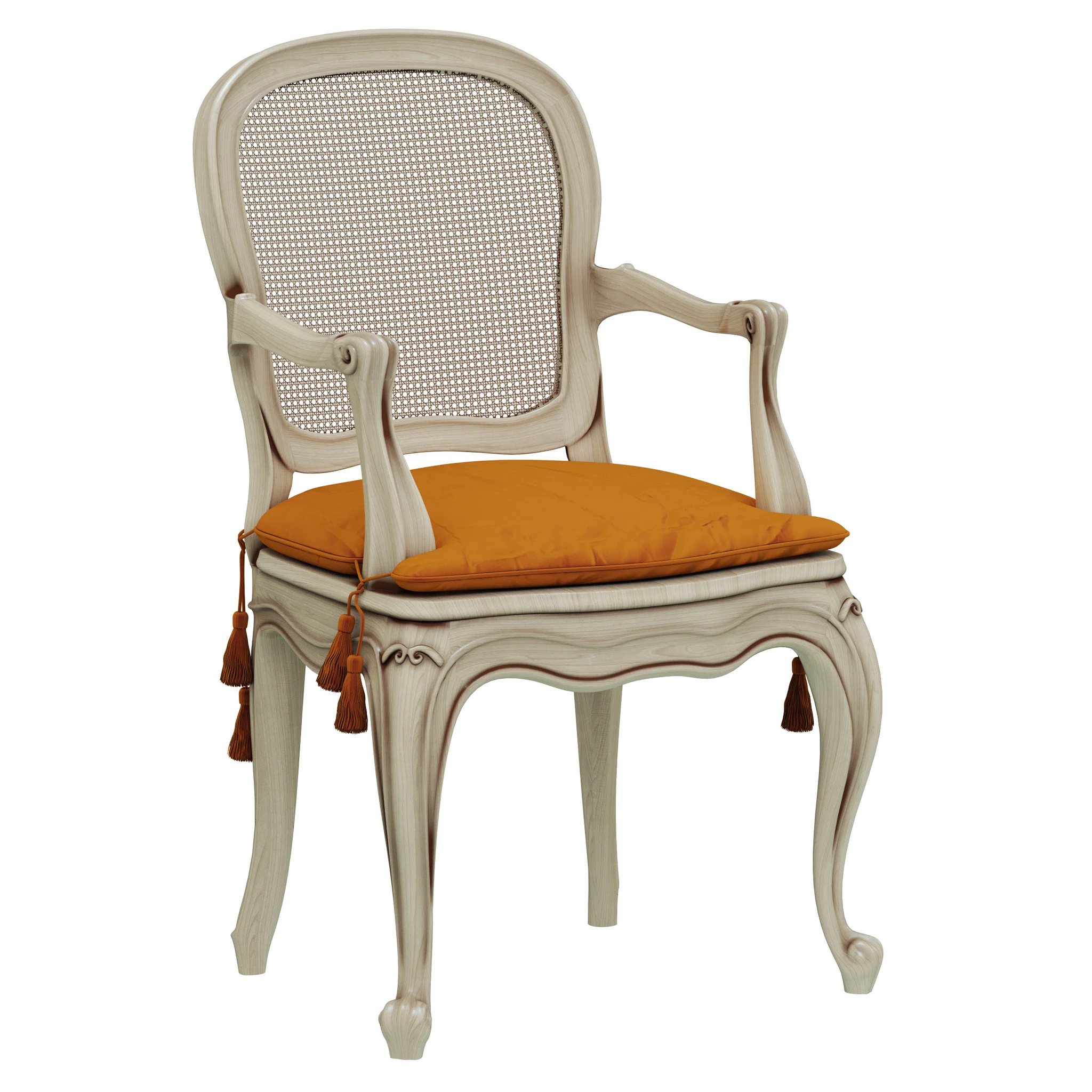 Salda Arredamenti Poltrona Luigi XV 7515 PT — 3D model preview 1