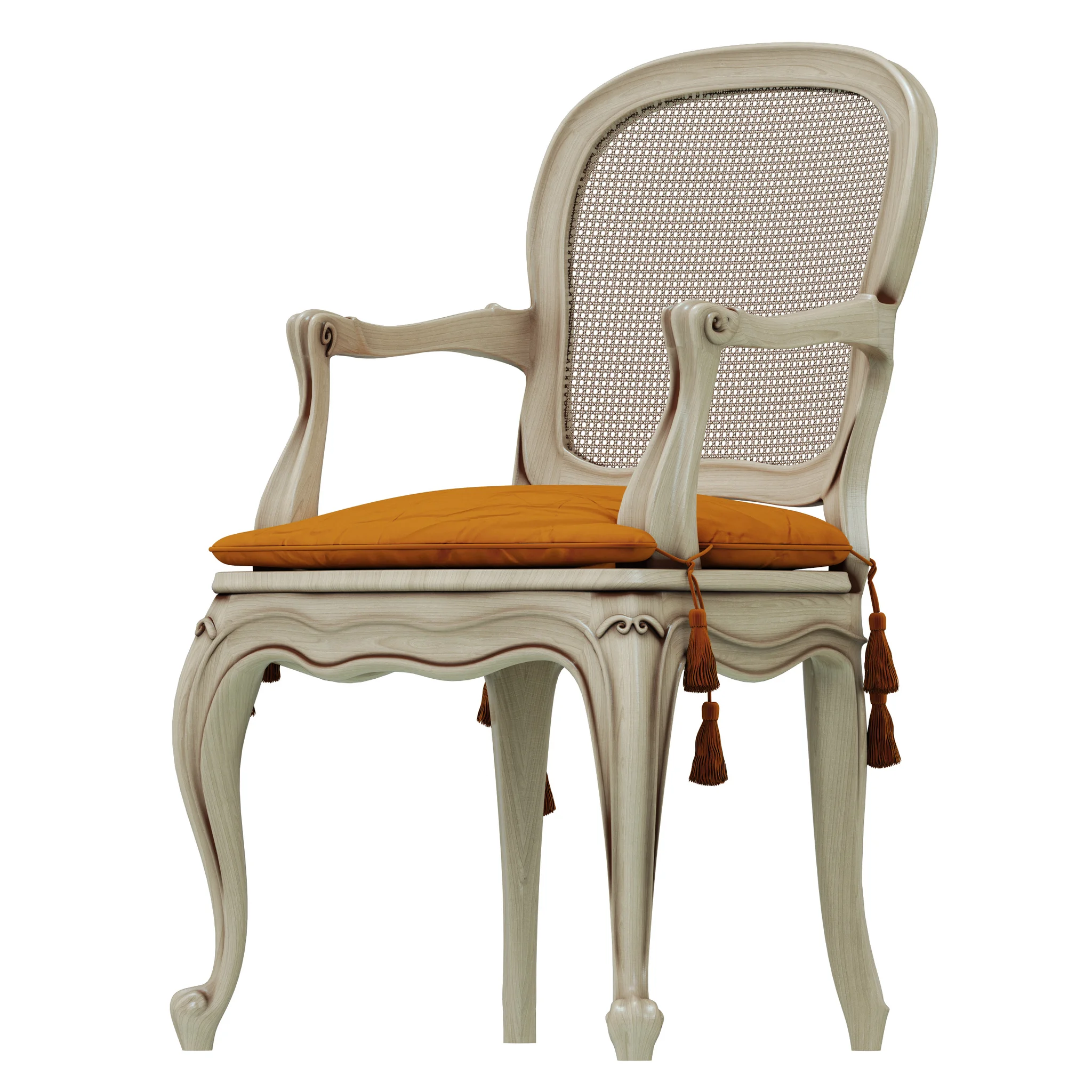 Salda Arredamenti Poltrona Luigi XV 7515 PT — 3D model preview 3