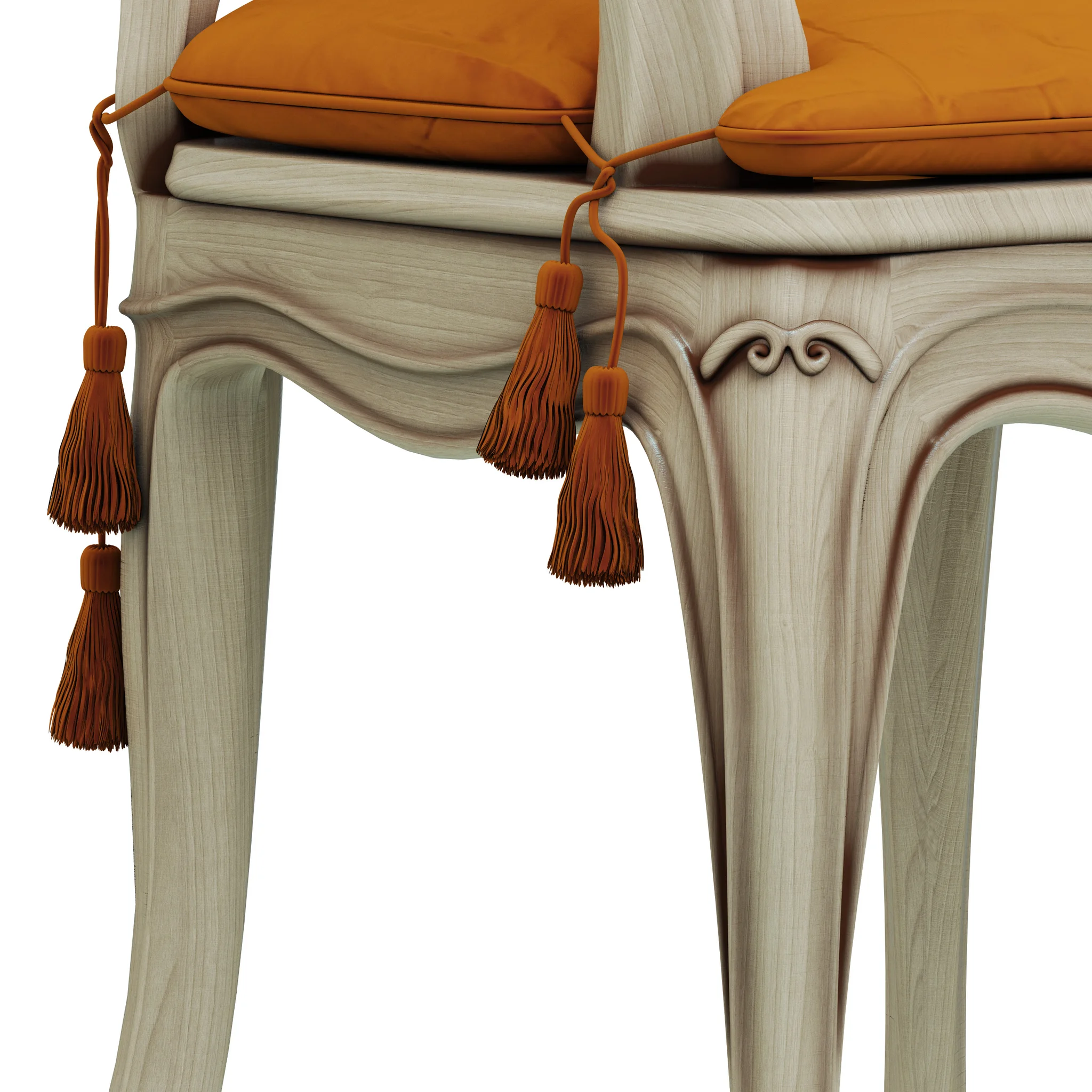 Salda Arredamenti Poltrona Luigi XV 7515 PT — 3D model preview 6
