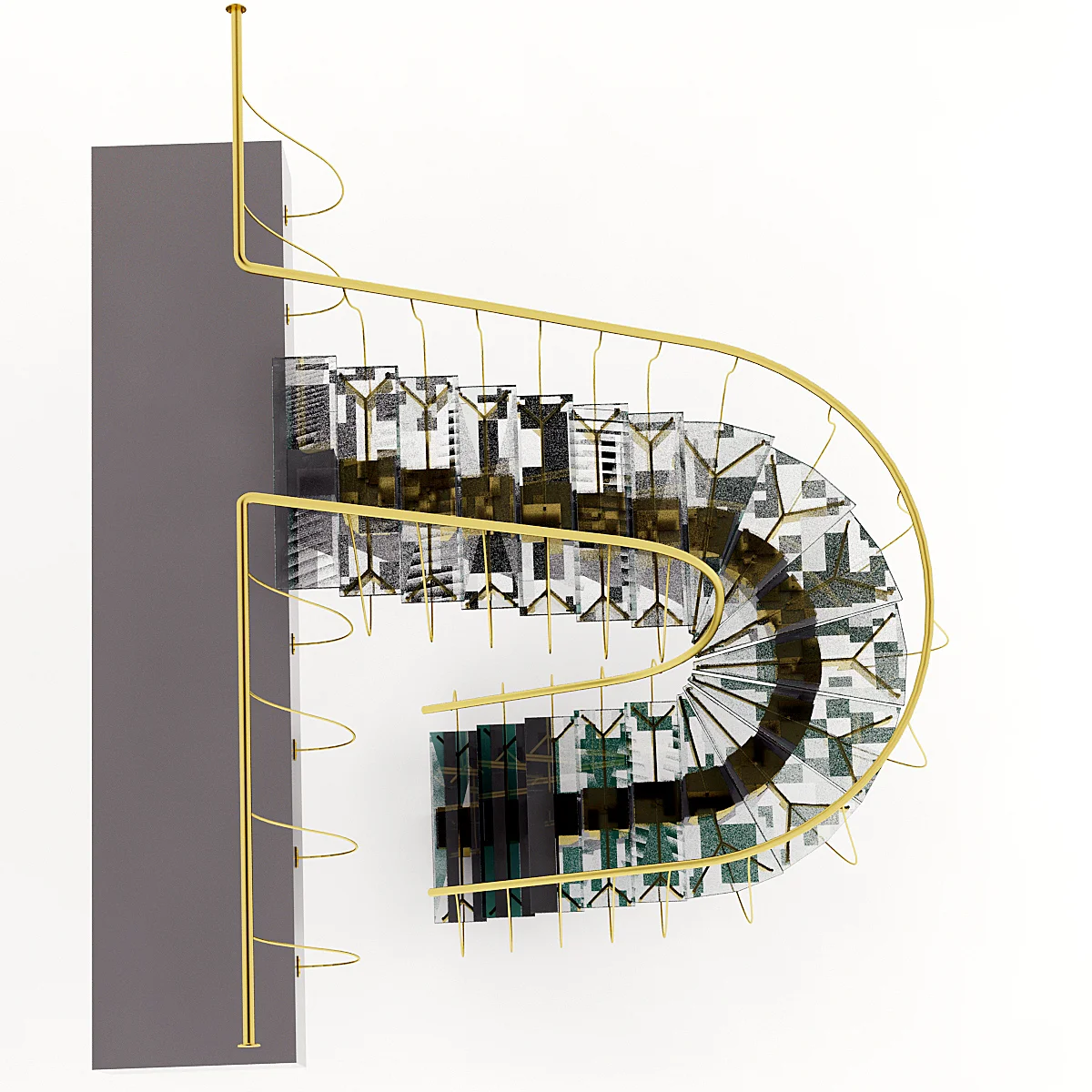 Stairs6 — 3D model preview 3