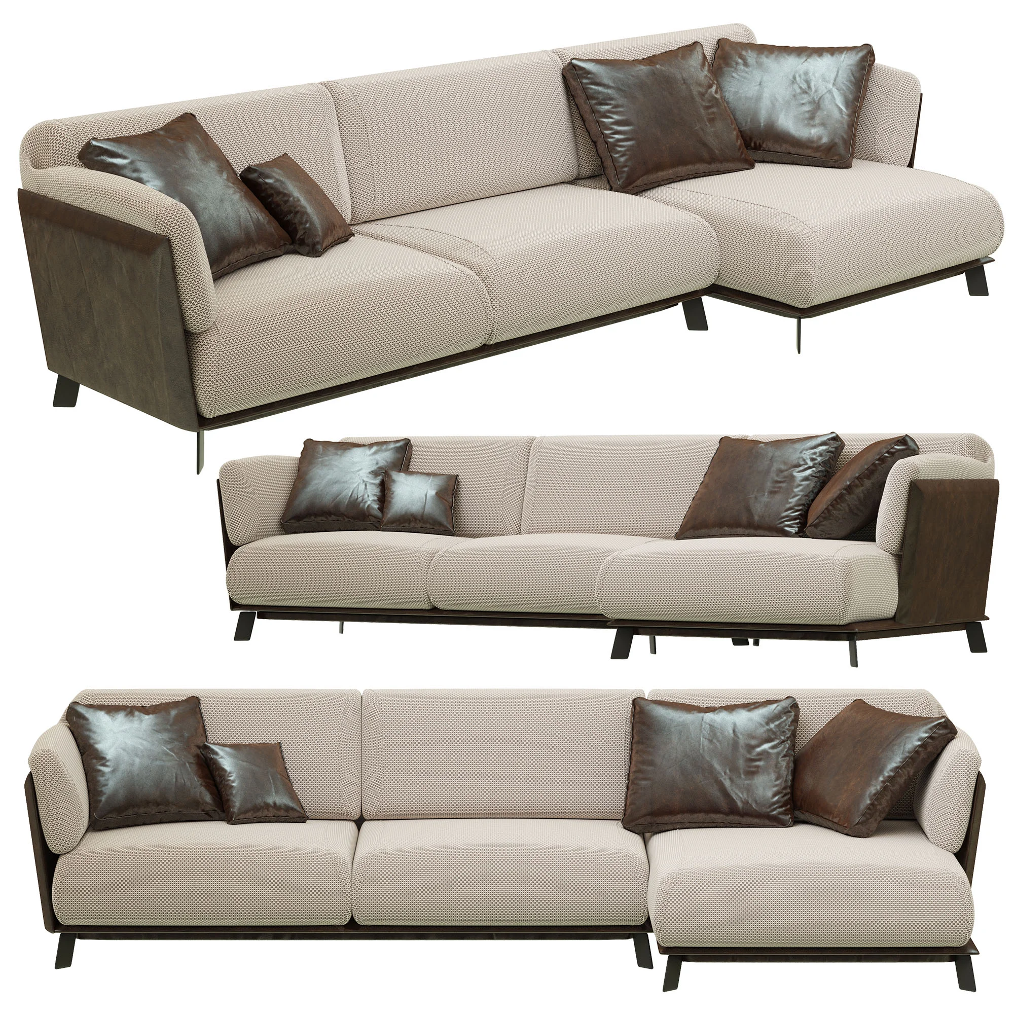 Ditre Italia Kailua Sofa — 3D model preview 2