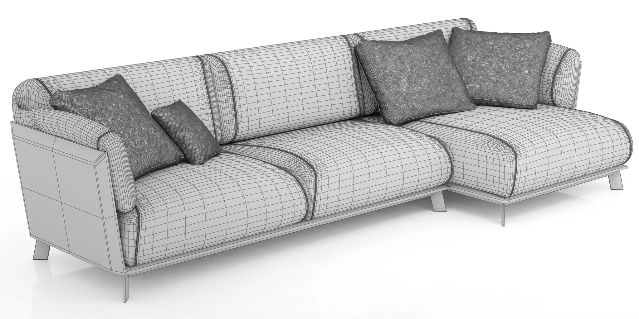 Ditre Italia Kailua Sofa — 3D model preview 8