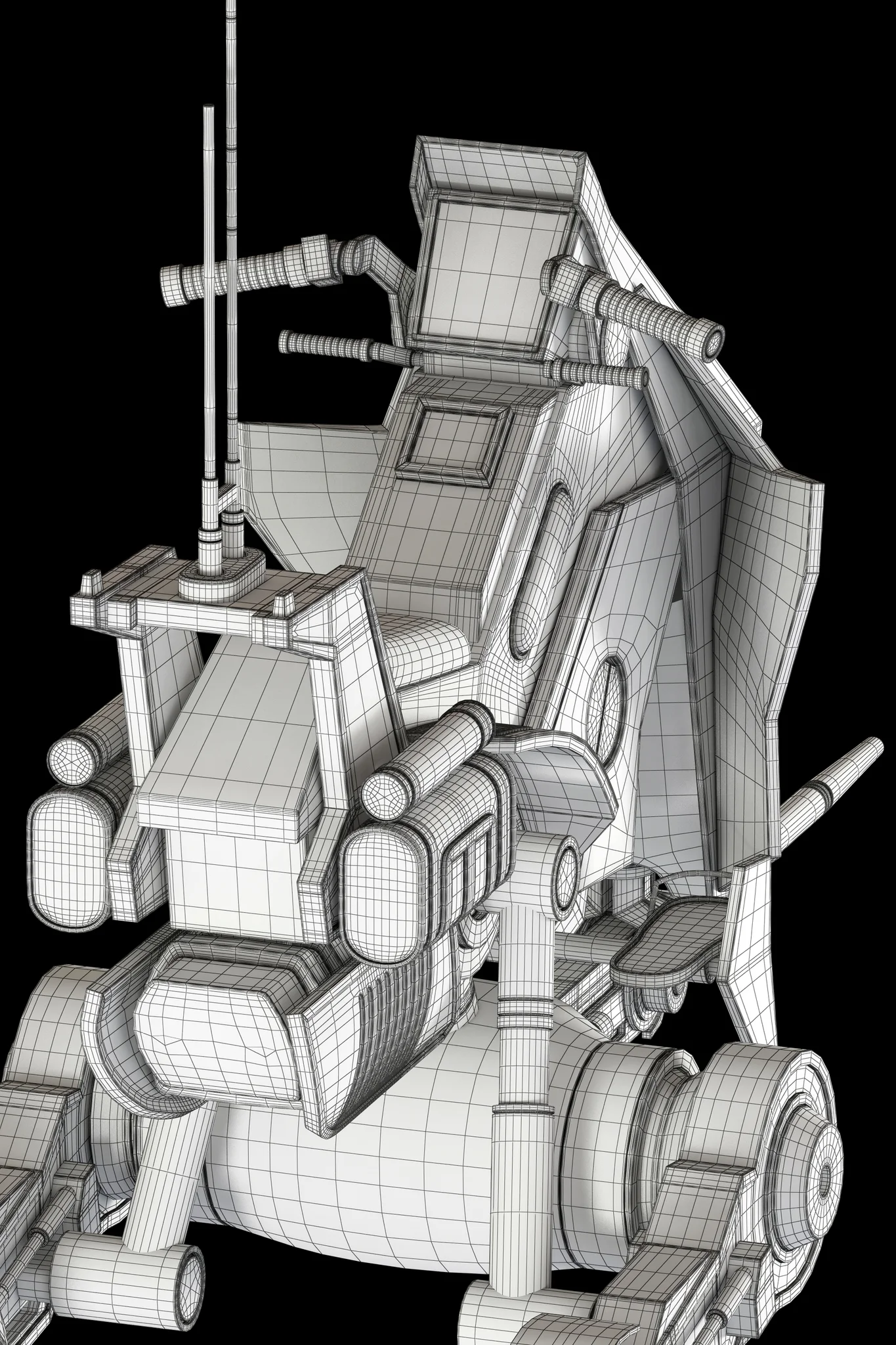 AT RT Walker — 3D model preview 4