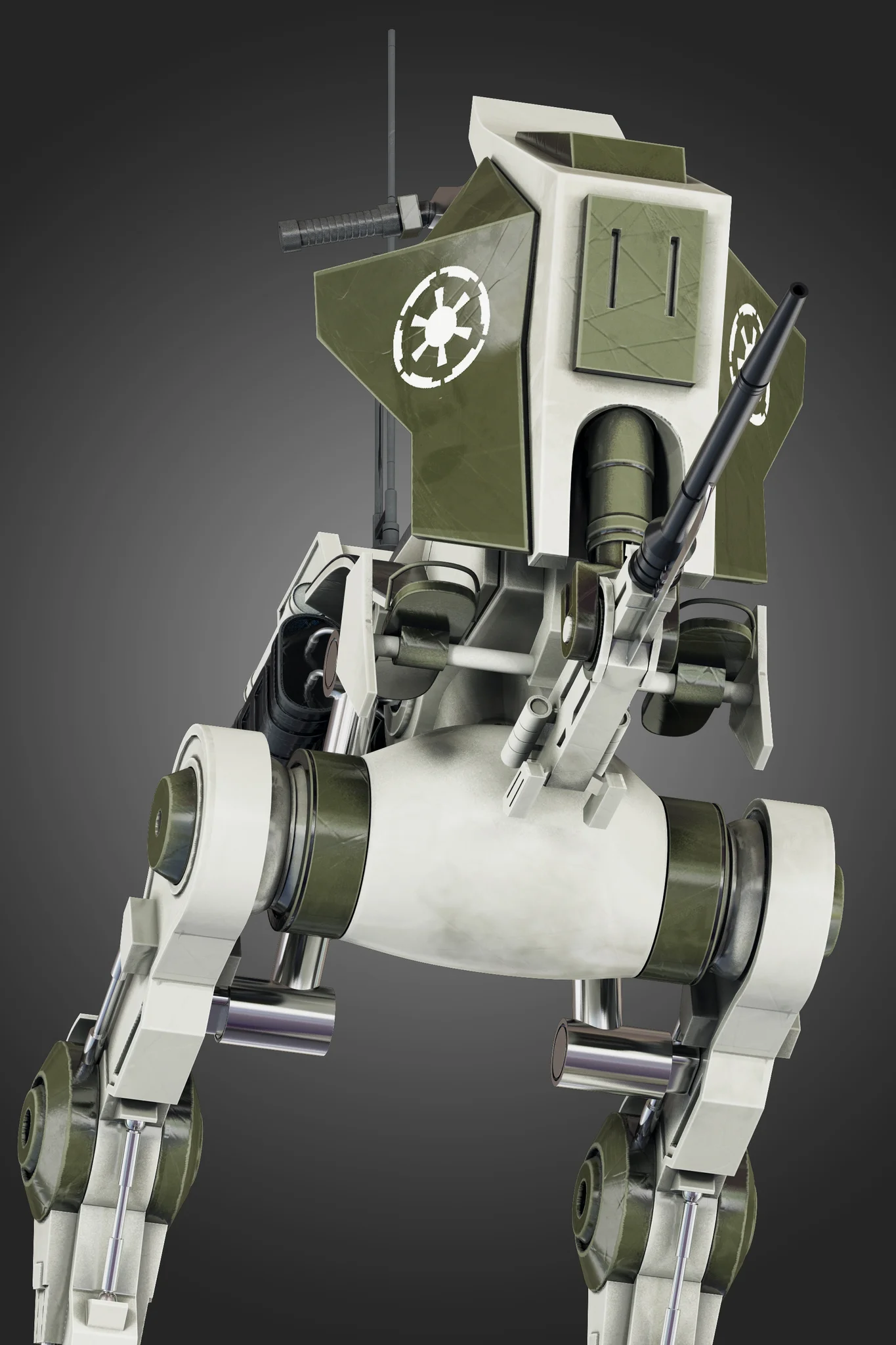 AT RT Walker — 3D model preview 6