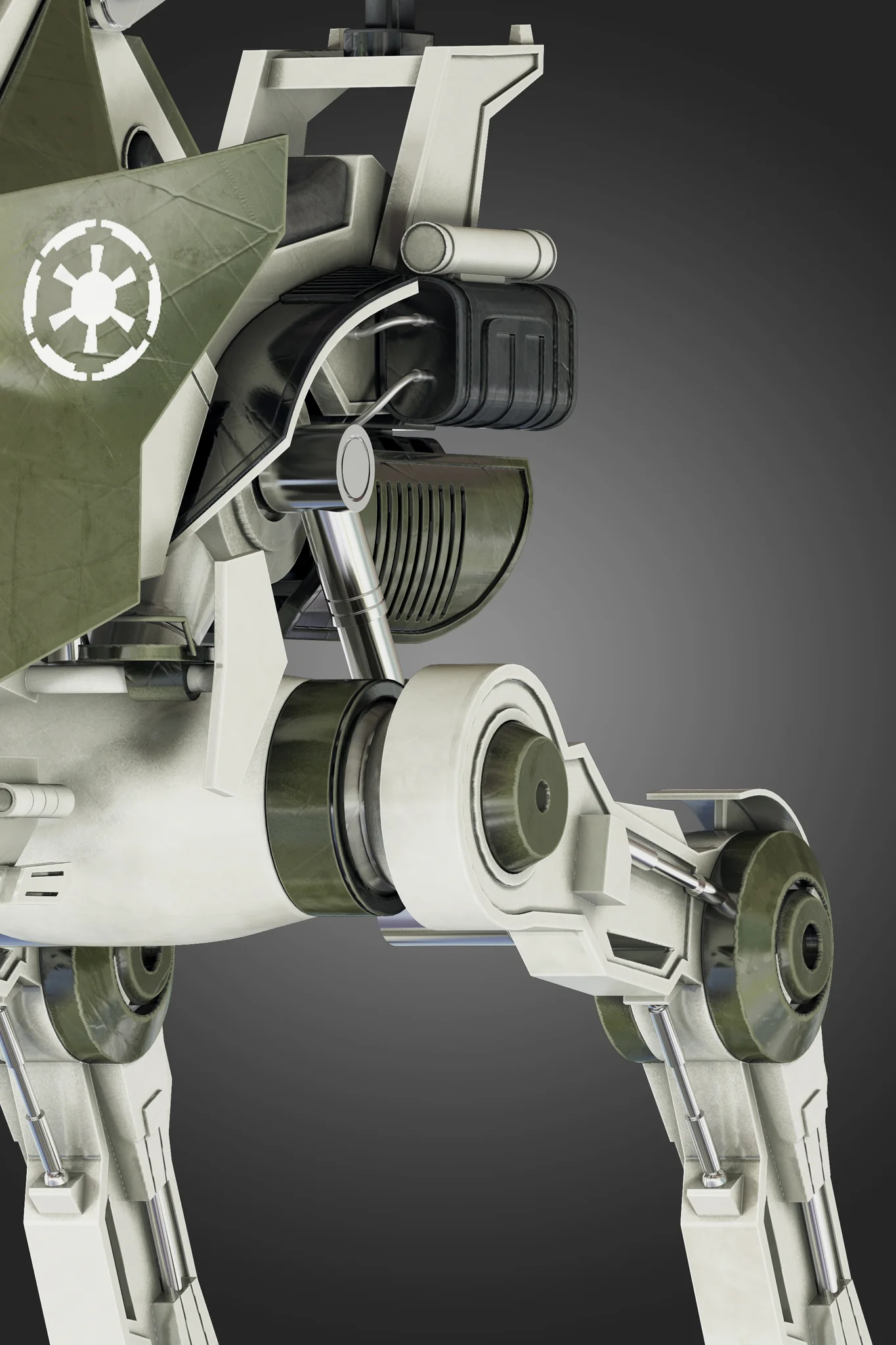 AT RT Walker — 3D model preview 16
