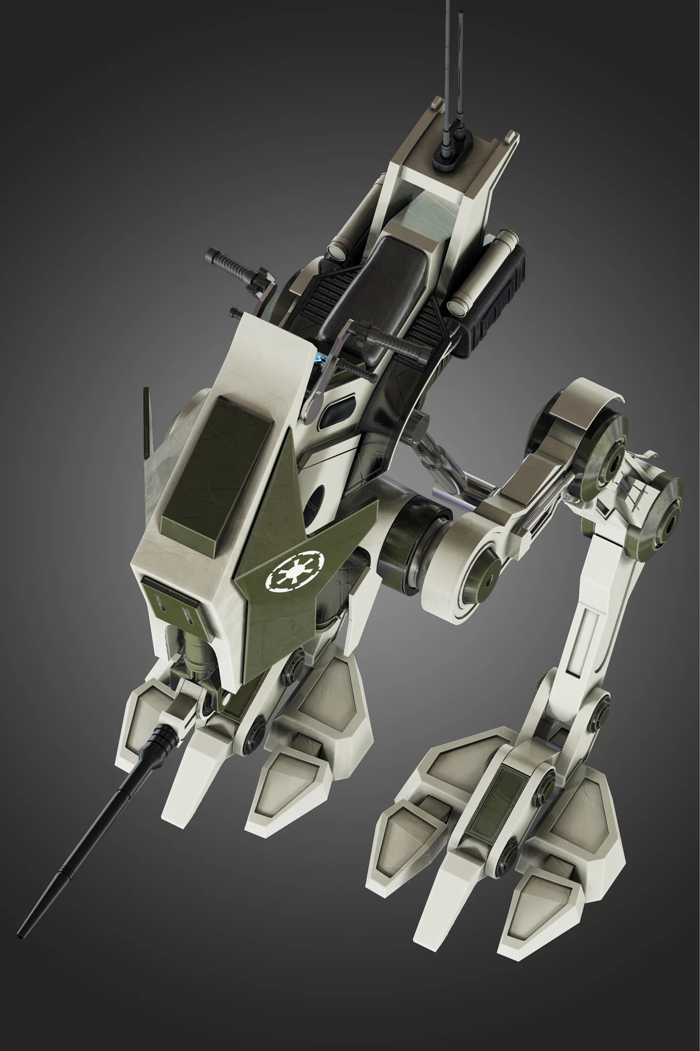 AT RT Walker — 3D model preview 18
