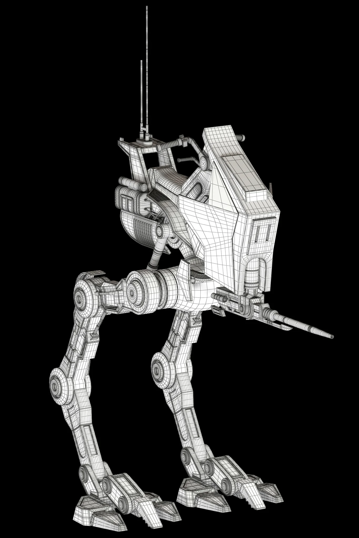 AT RT Walker — 3D model preview 23