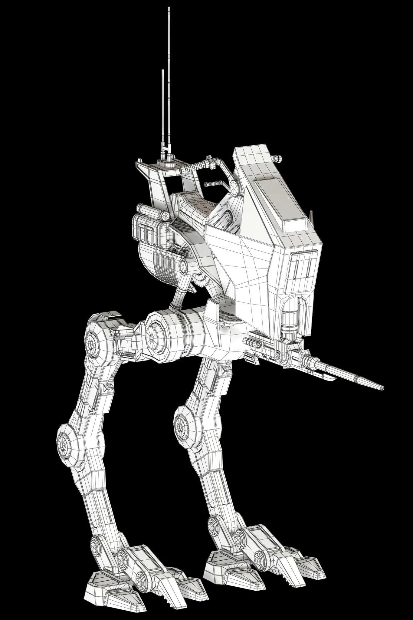 AT RT Walker — 3D model preview 25