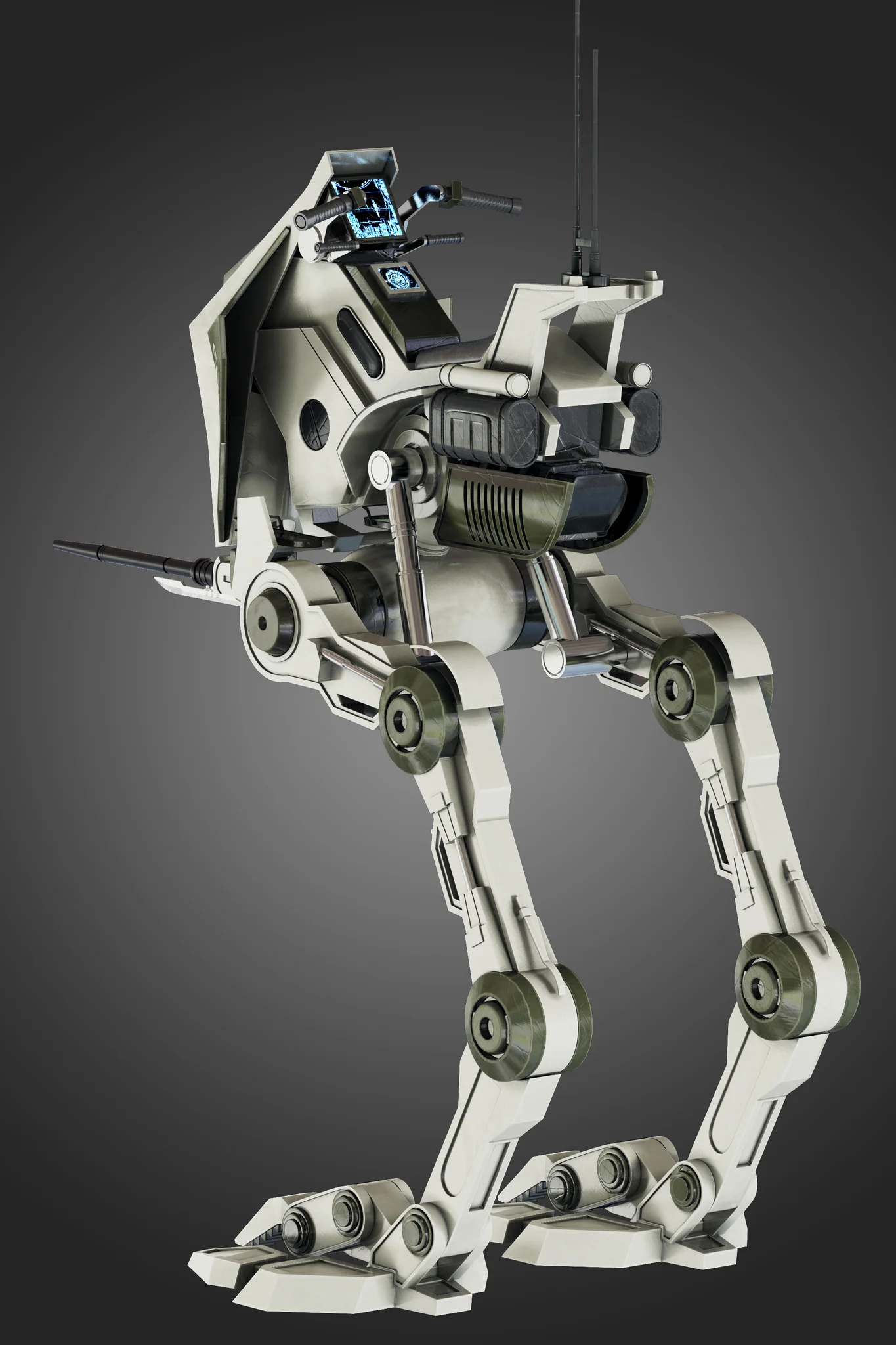 AT RT Walker — 3D model preview 27