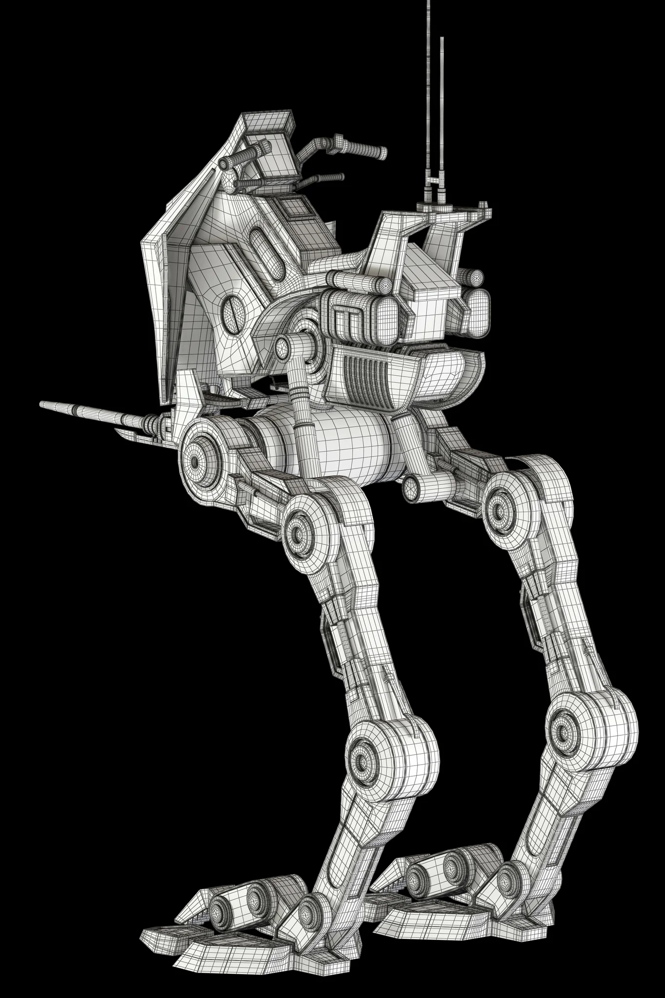 AT RT Walker — 3D model preview 29