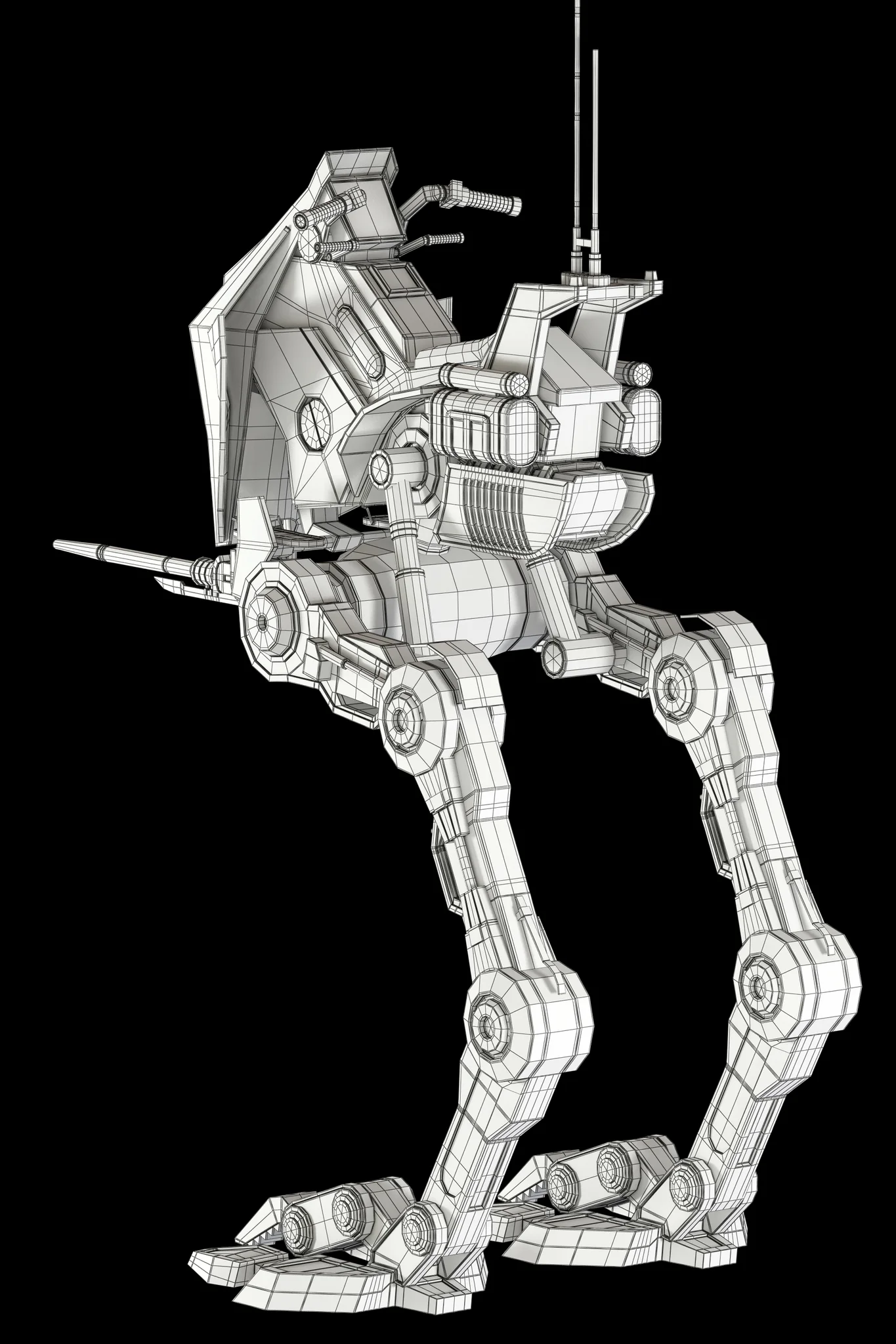 AT RT Walker — 3D model preview 31