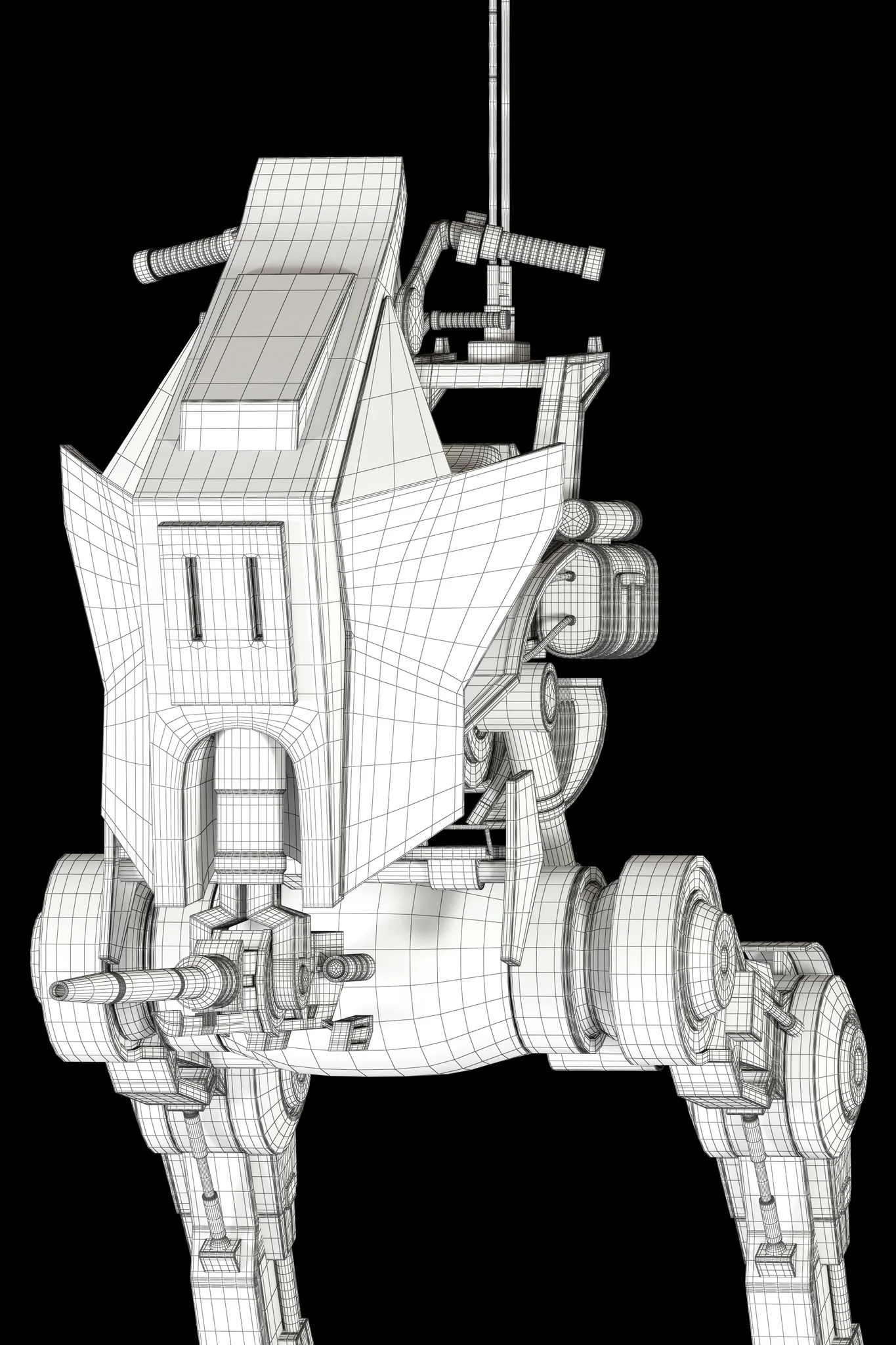 AT RT Walker — 3D model preview 34