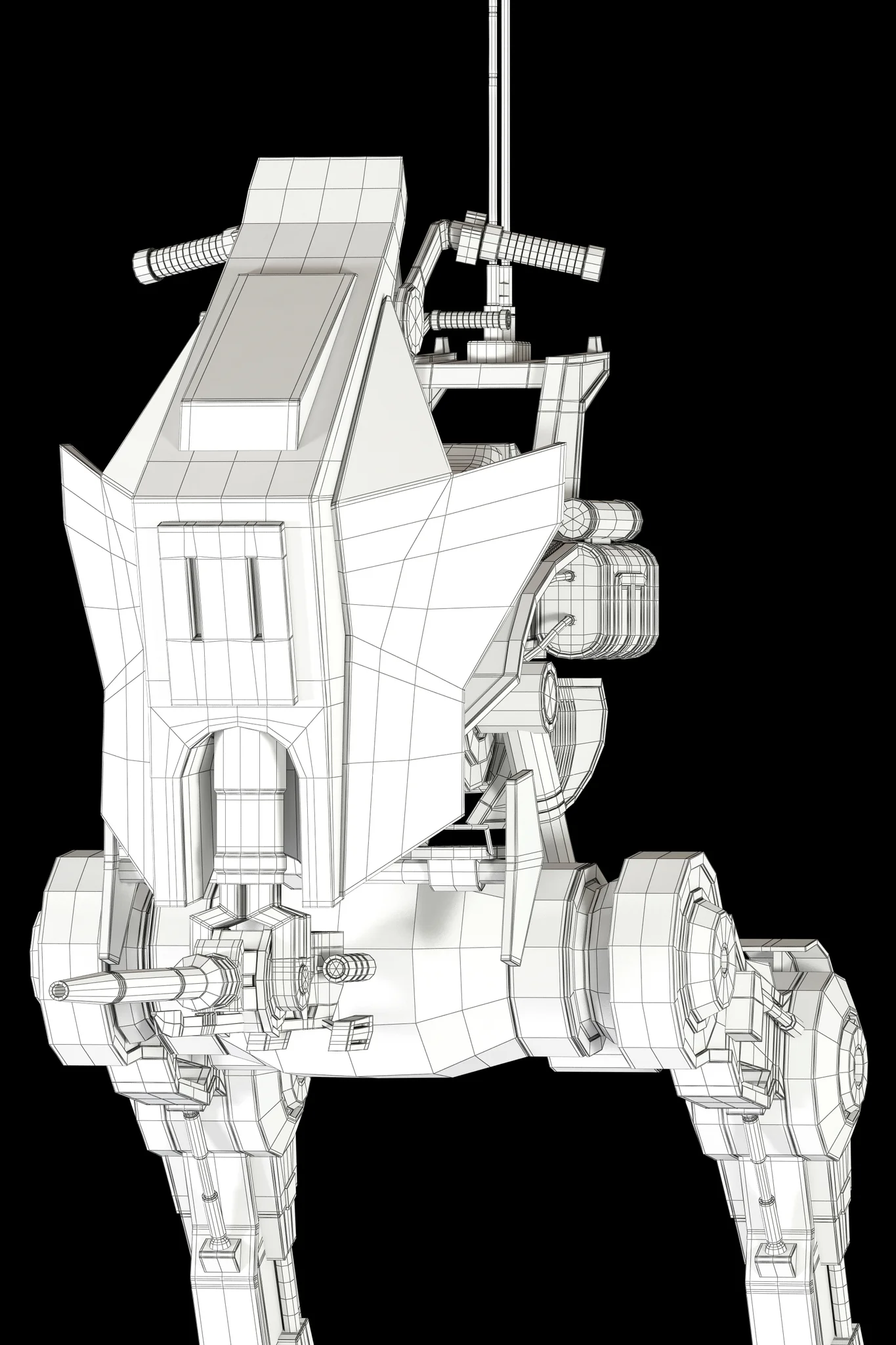 AT RT Walker — 3D model preview 35