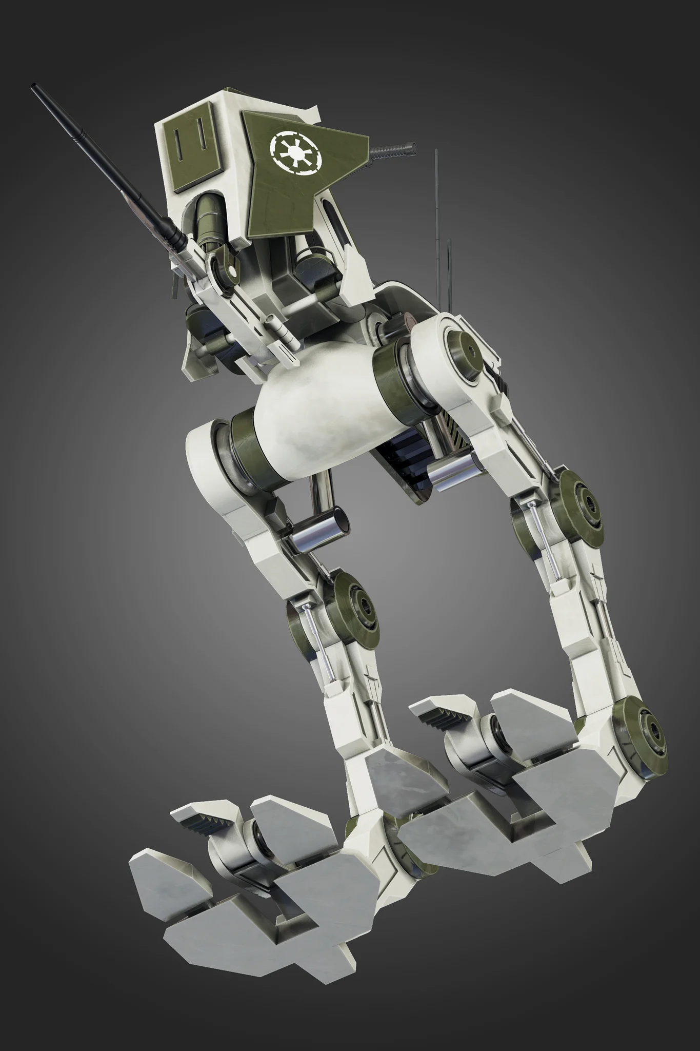 AT RT Walker — 3D model preview 39