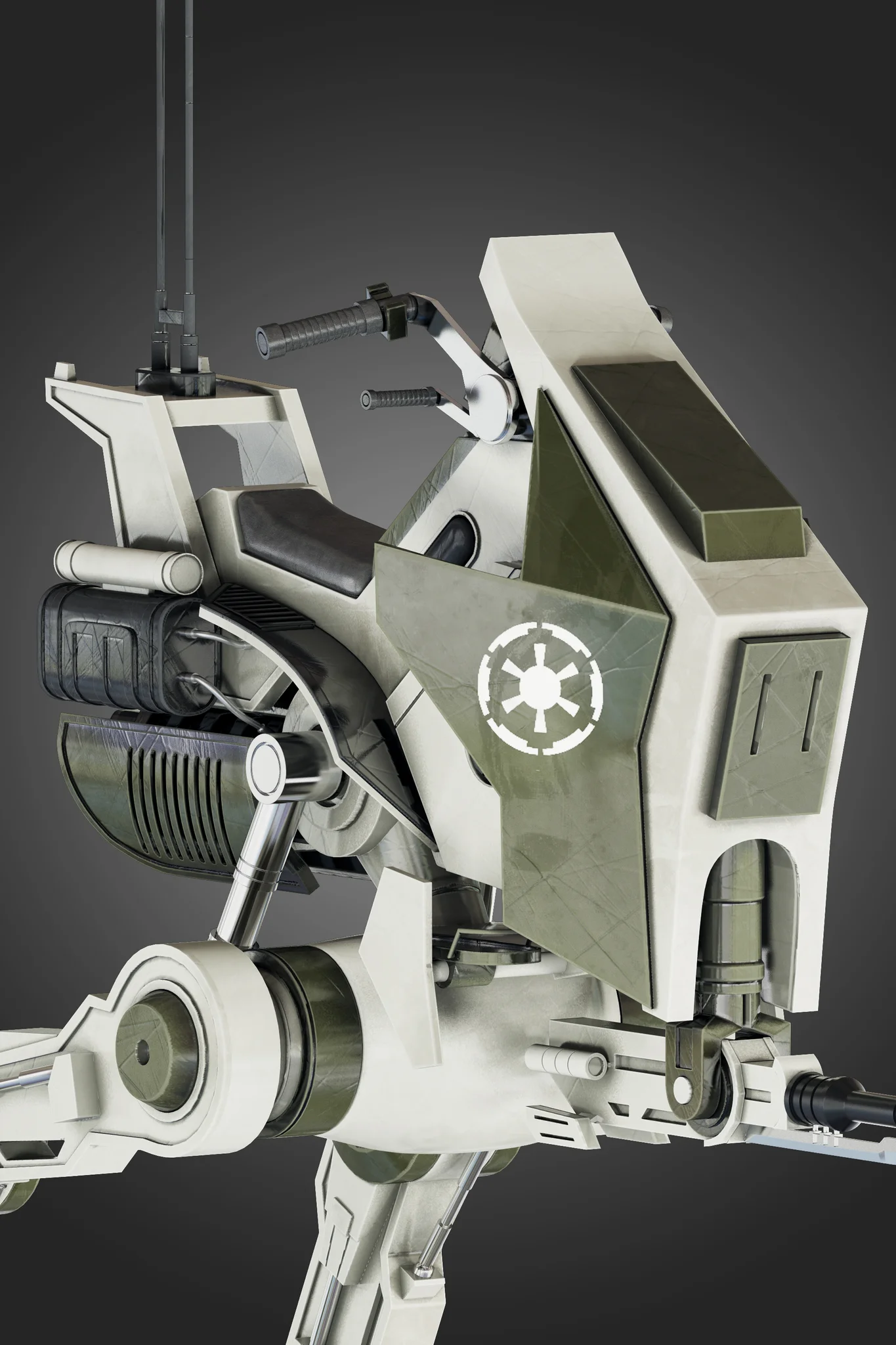 AT RT Walker — 3D model preview 41