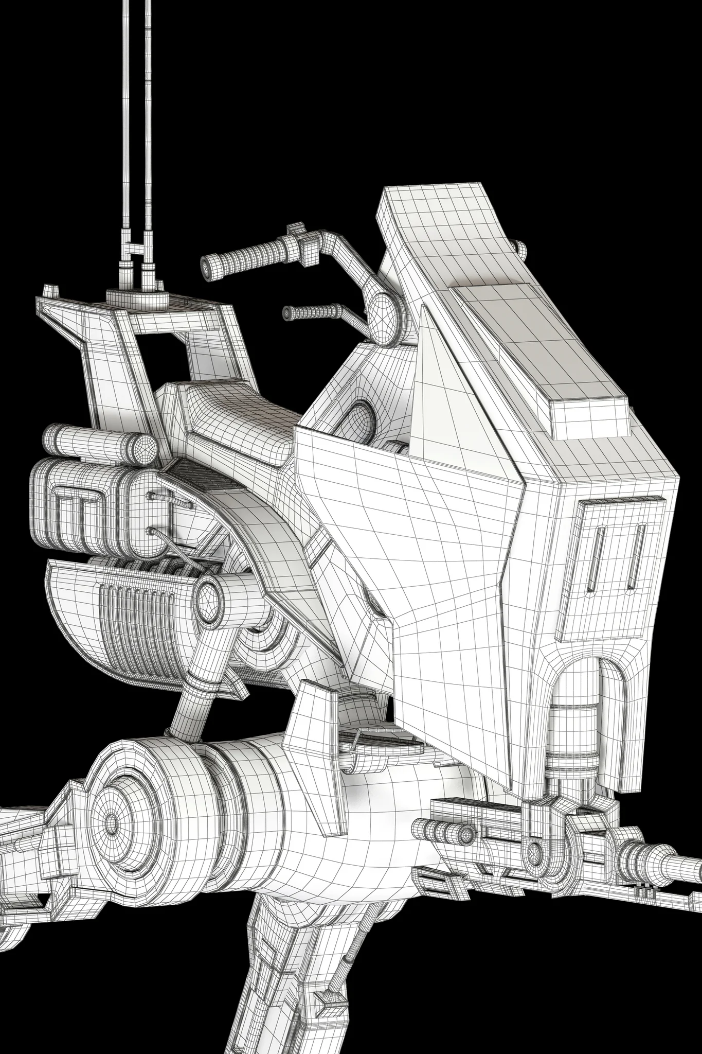 AT RT Walker — 3D model preview 43