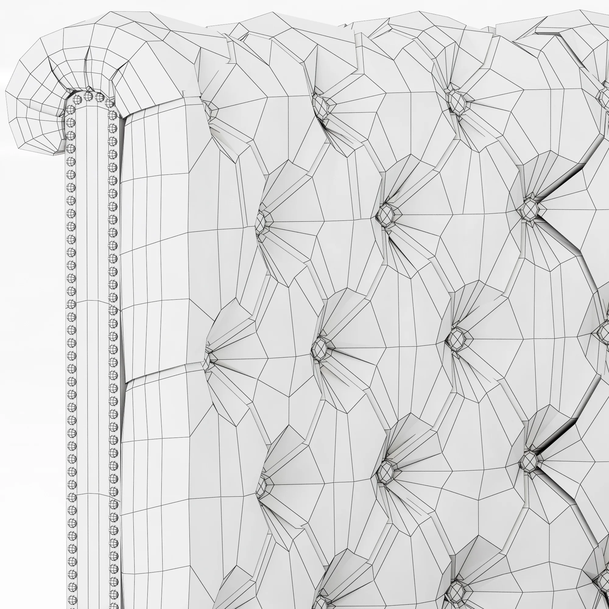 Restoration Hardware Kensington Leather Corner Banquette — 3D model preview 14