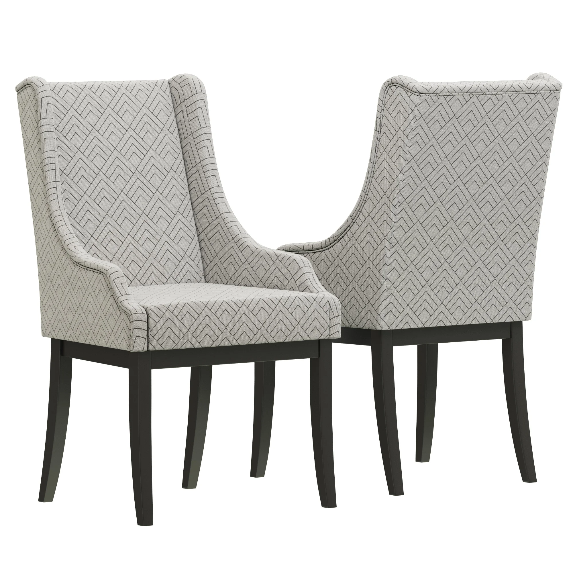 Dantone Home Dallas Chair — 3D model preview 1