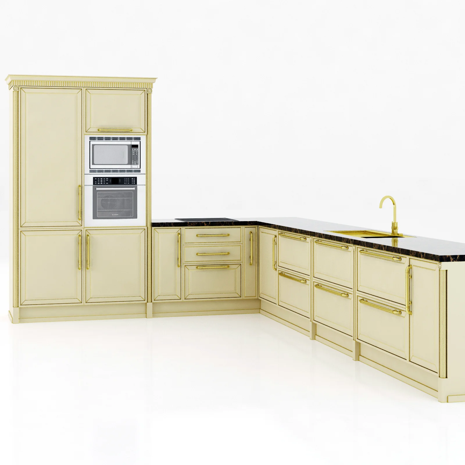 Atlas Lux Britanica Kitchen — 3D model preview 1