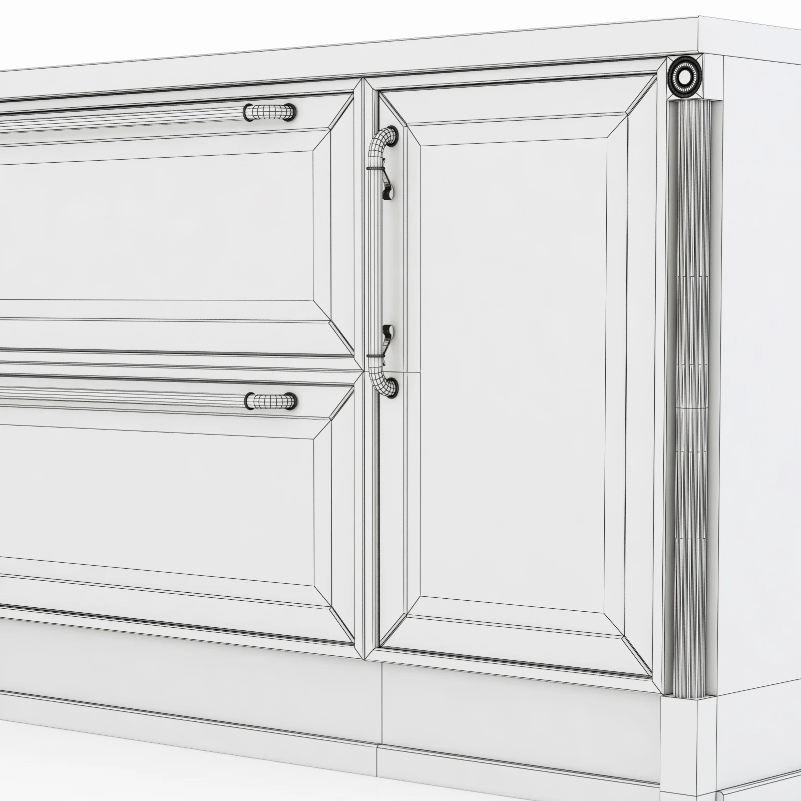 Atlas Lux Britanica Kitchen — 3D model preview 7