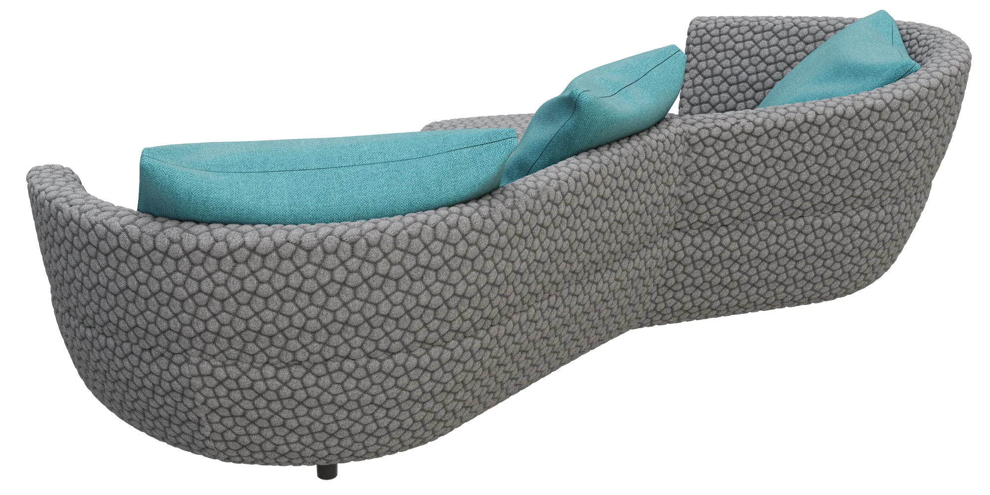 Roche Bobois DIGITAL LARGE ROUND 3 SEAT SOFA — 3D model preview 5