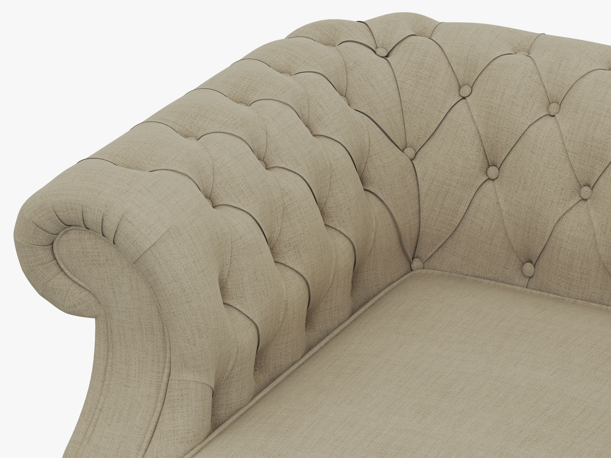 Dantone Home Zhiverni Armchair — 3D model preview 5