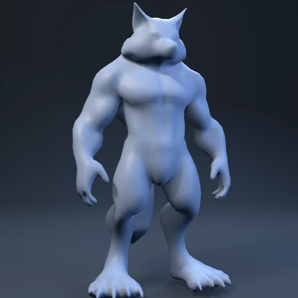 Furry Character Male 03