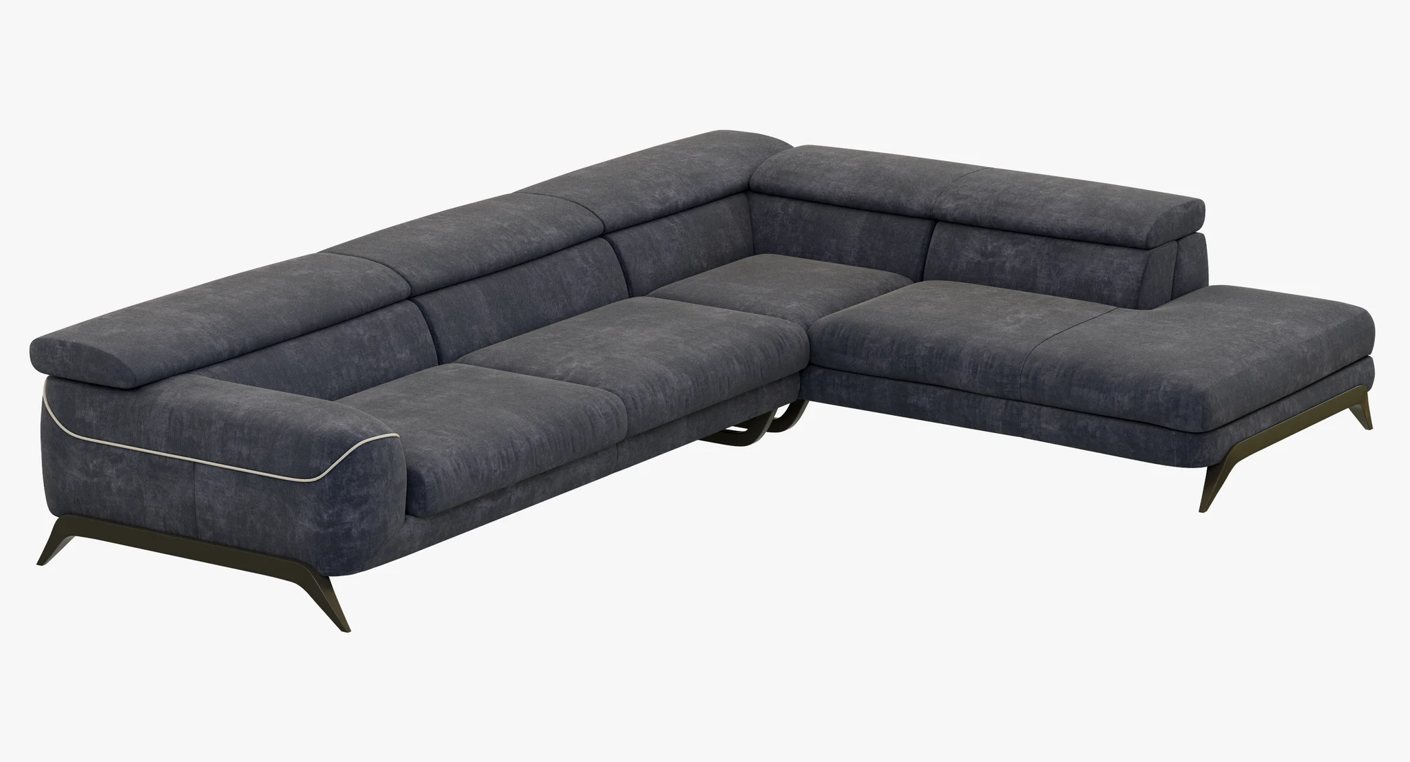 Roche Bobois CINEPHILE CORNER COMPOSITION — 3D model preview 1