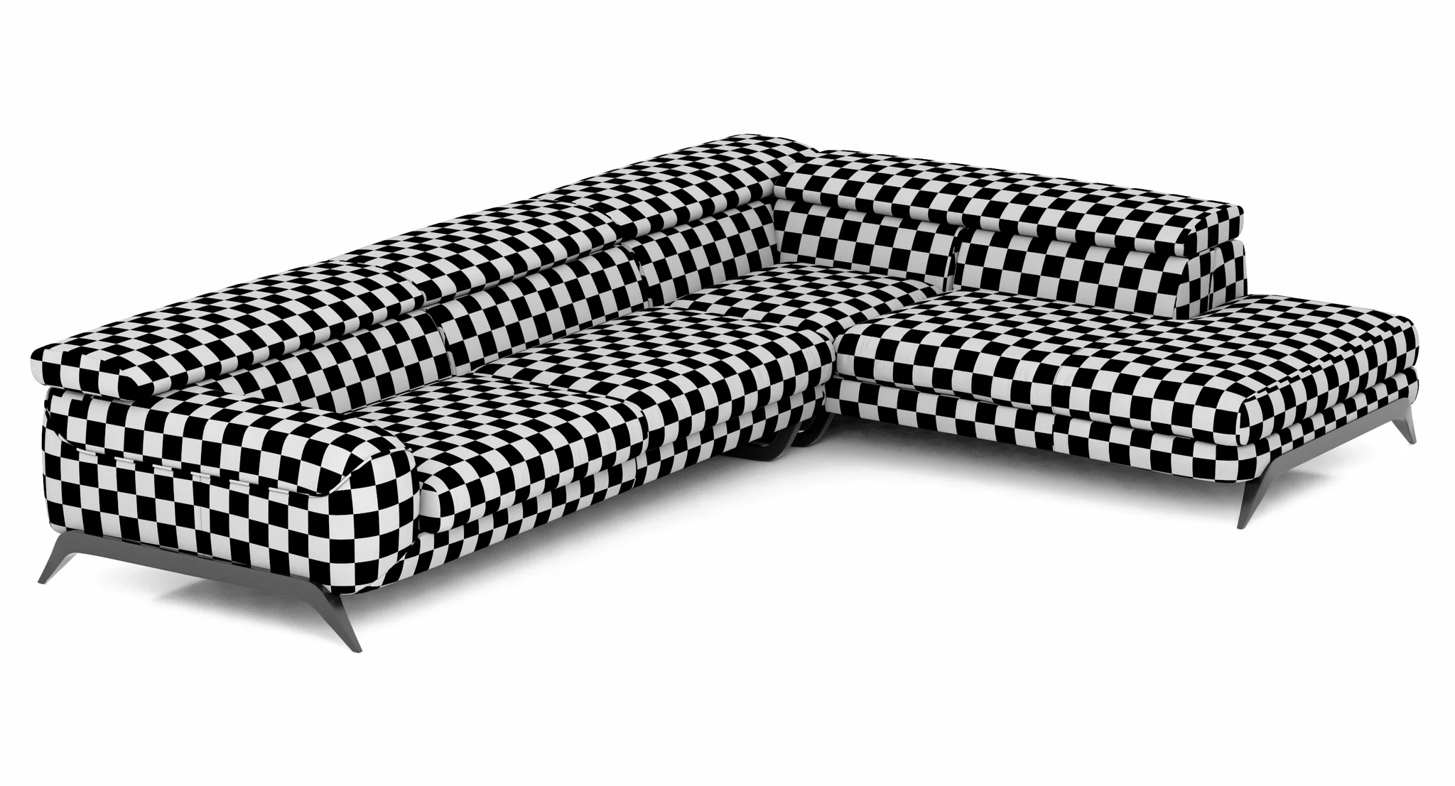 Roche Bobois CINEPHILE CORNER COMPOSITION — 3D model preview 11