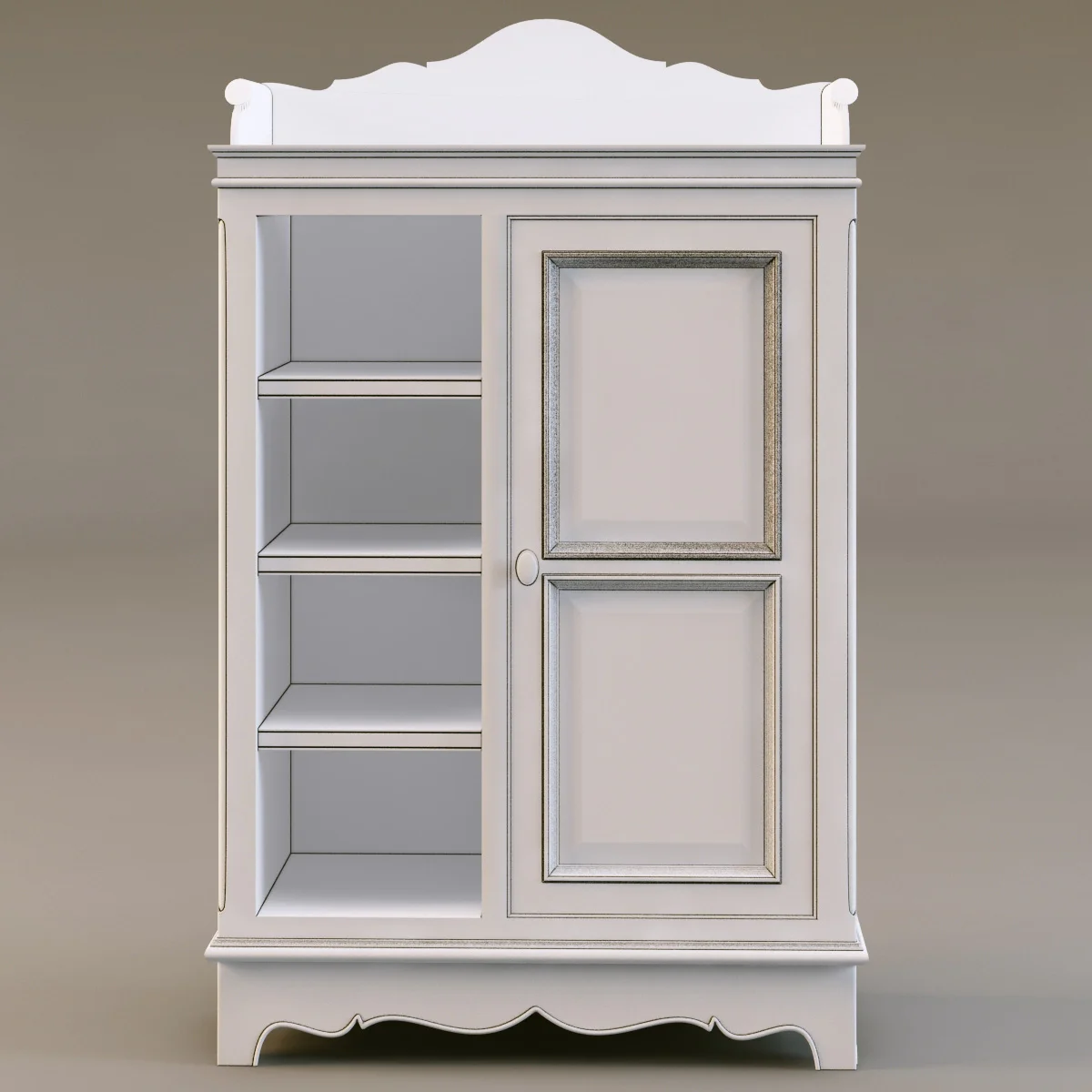 Country Corner PBAB 1door — 3D model preview 1