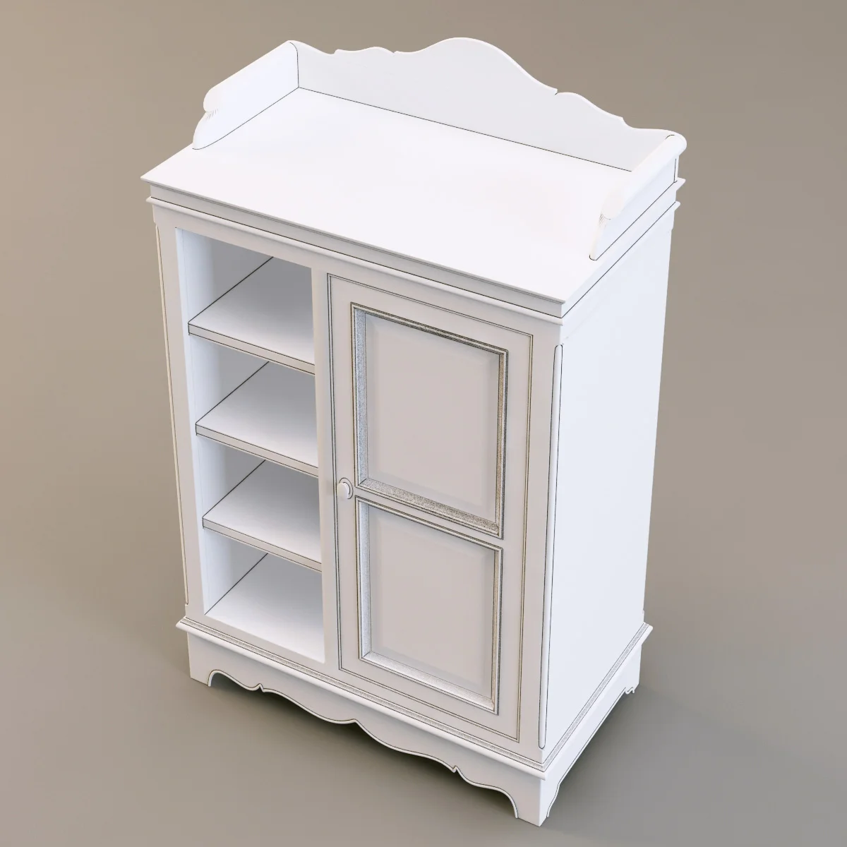 Country Corner PBAB 1door — 3D model preview 4