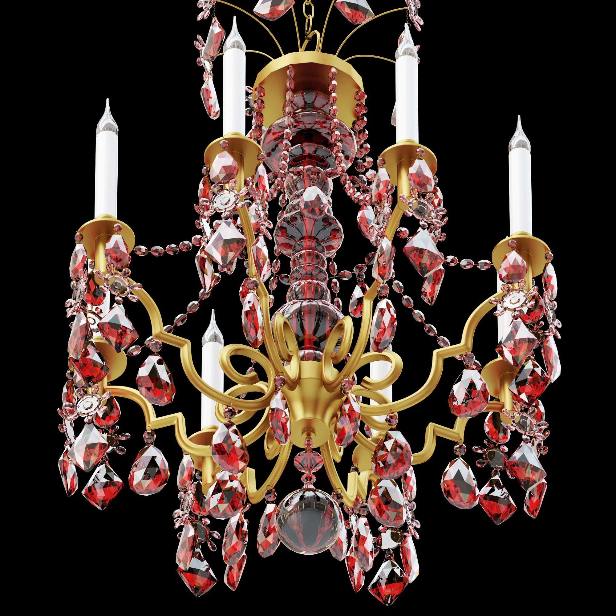 Chandelier LX 114 — 3D model preview 4