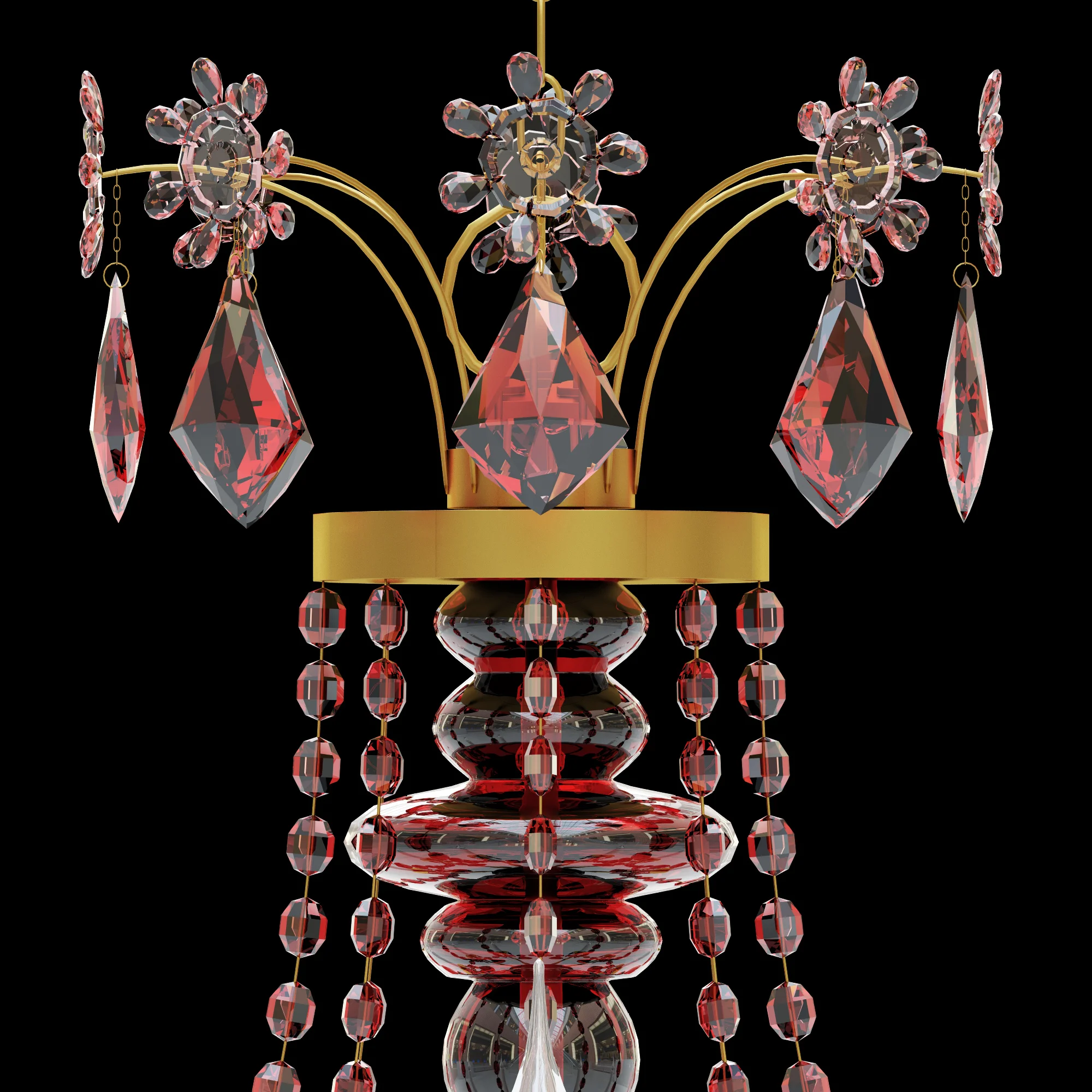 Chandelier LX 114 — 3D model preview 5