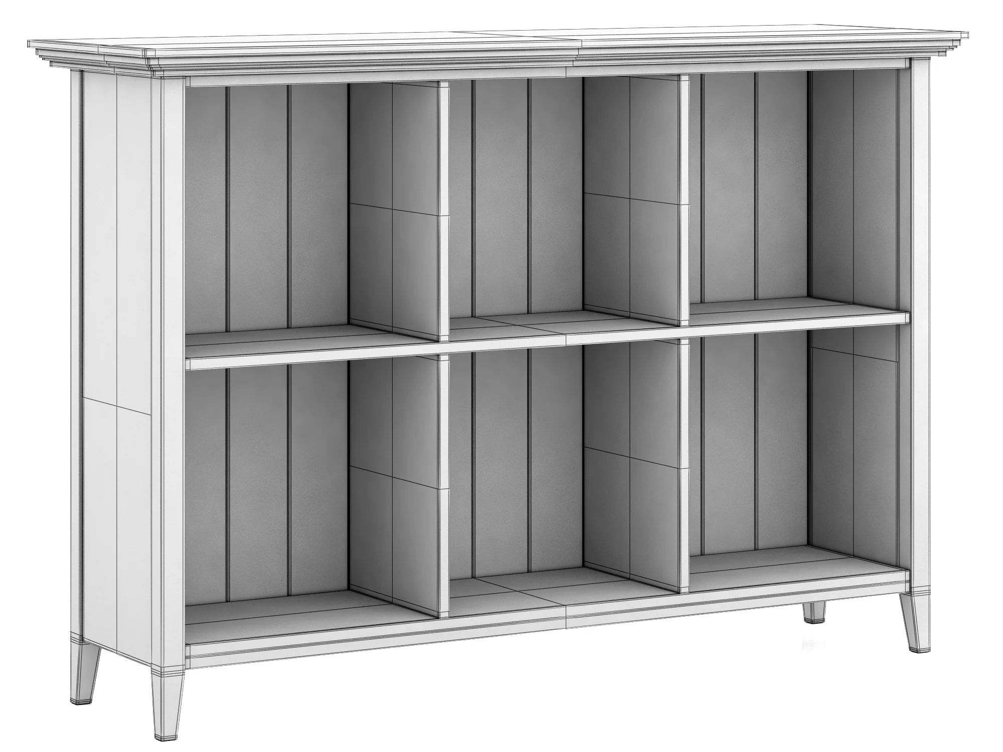 Dantone Home Junior Shelving — 3D model preview 9