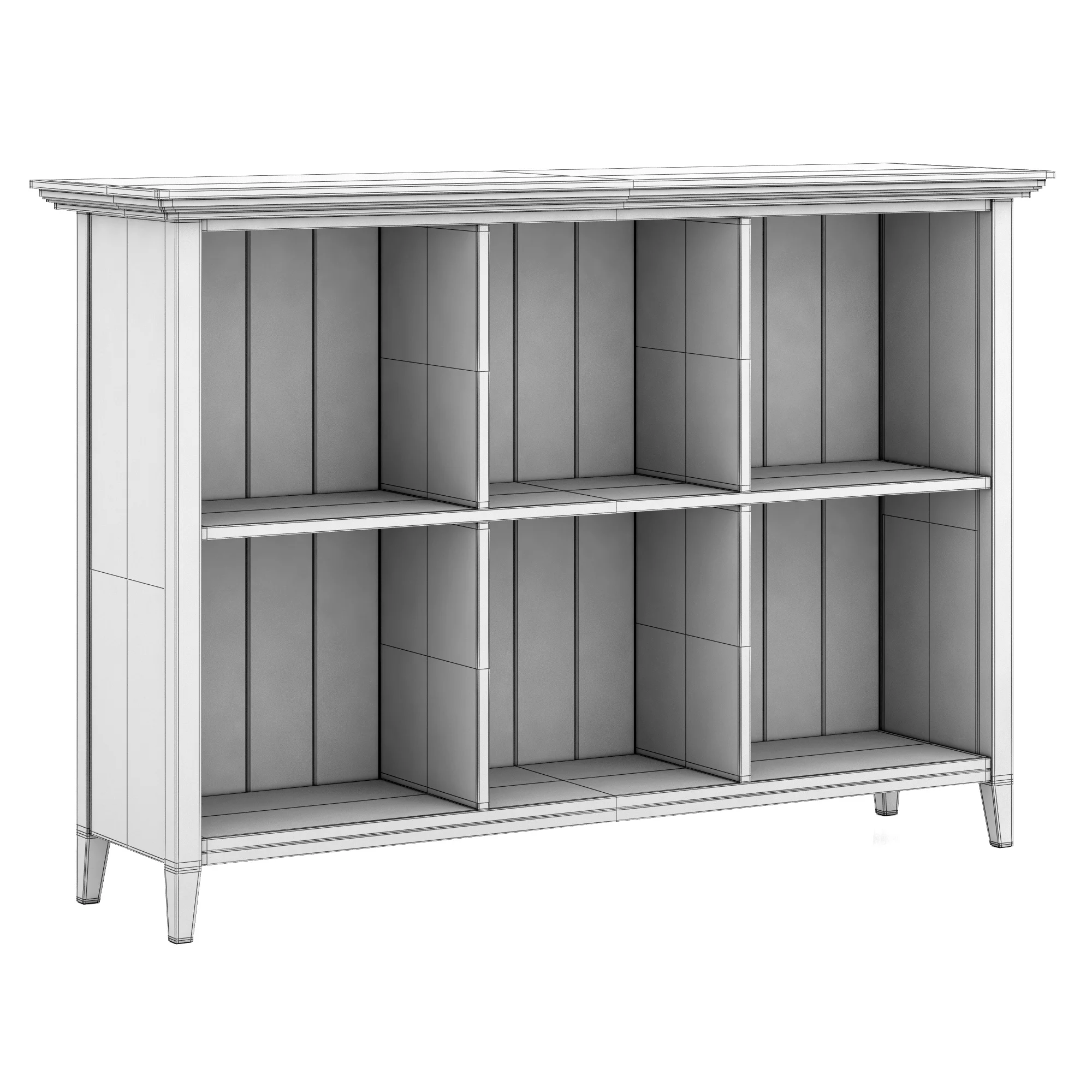 Dantone Home Junior Shelving — 3D model preview 10