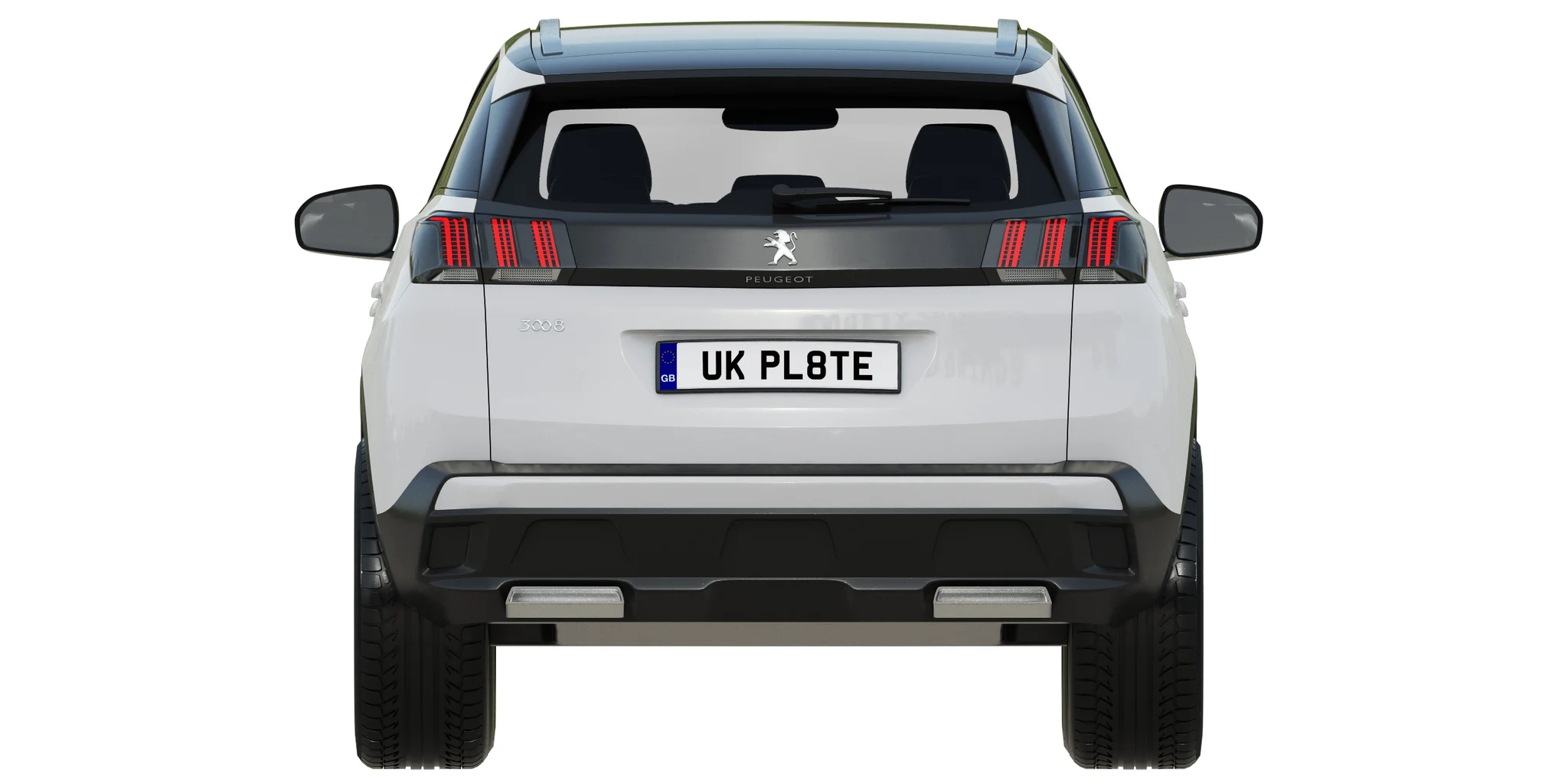 Peugeot 3008, 3D model preview 11