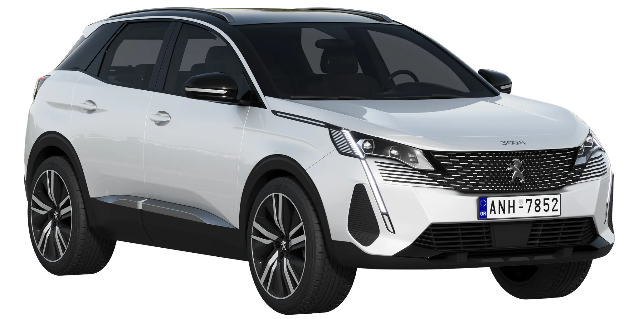 Peugeot 3008, 3D model preview 15