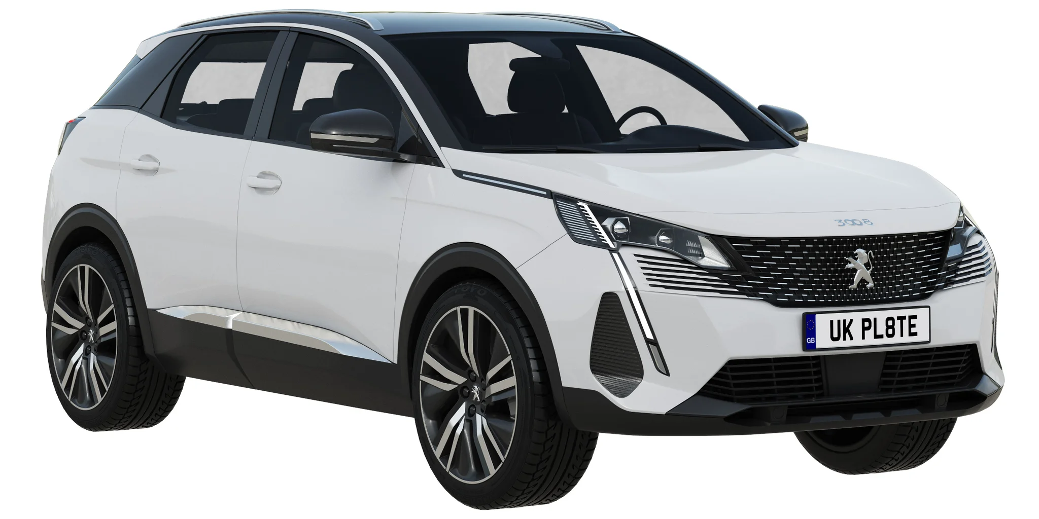 Peugeot 3008, 3D model preview 19