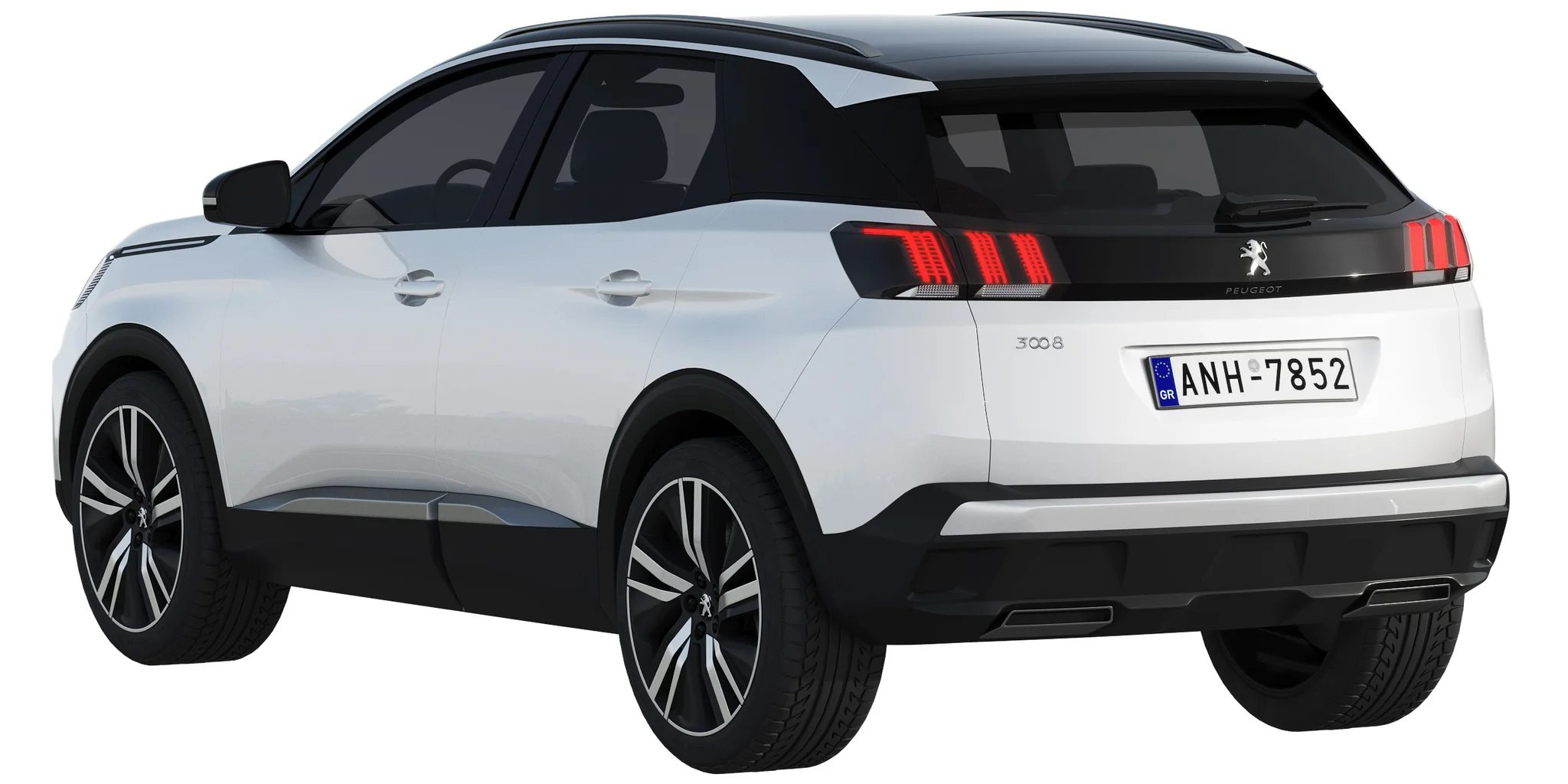 Peugeot 3008, 3D model preview 22