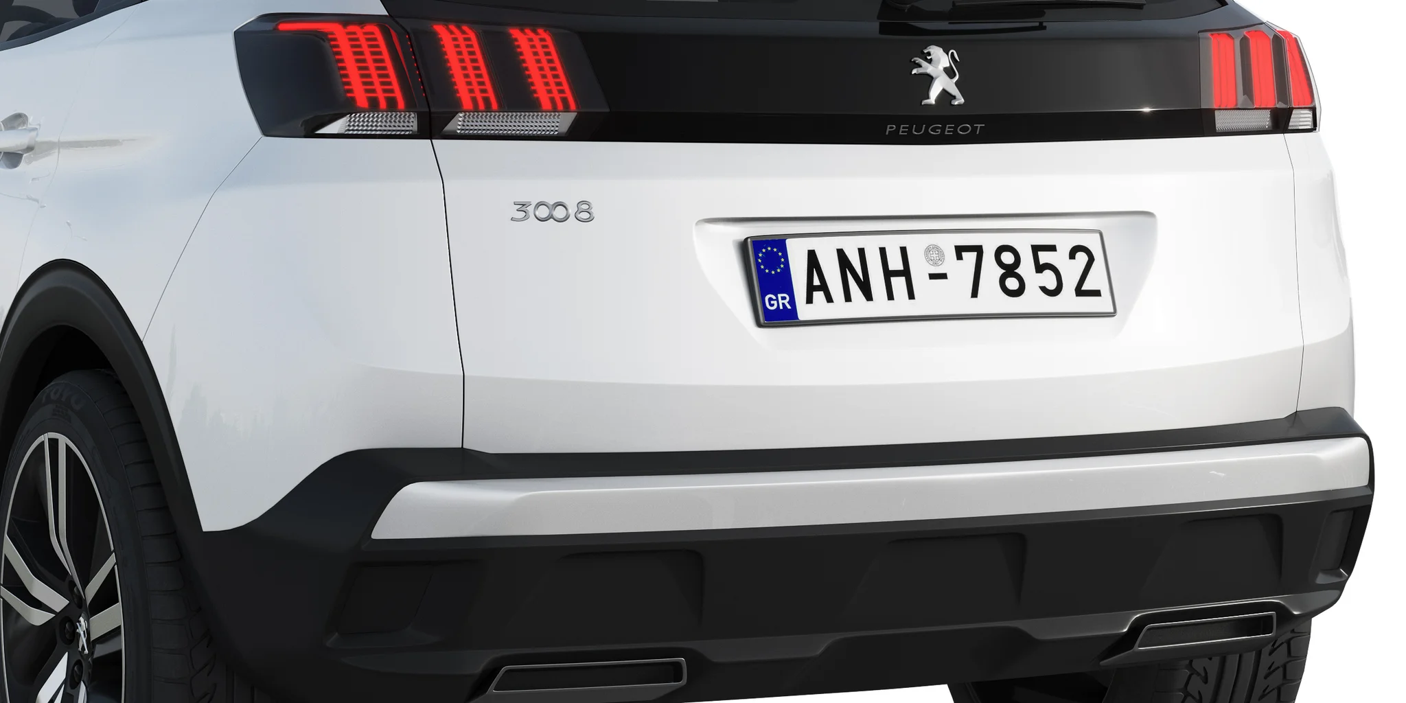 Peugeot 3008, 3D model preview 25