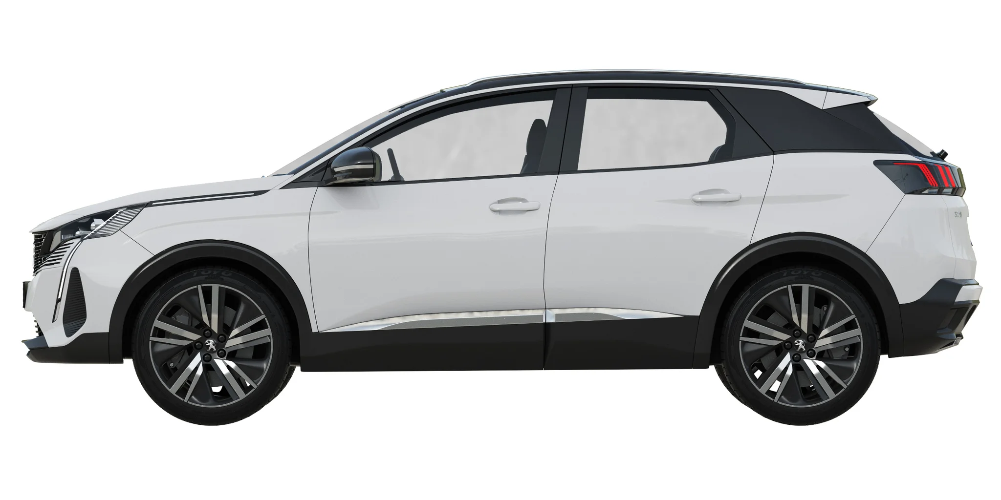 Peugeot 3008, 3D model preview 29