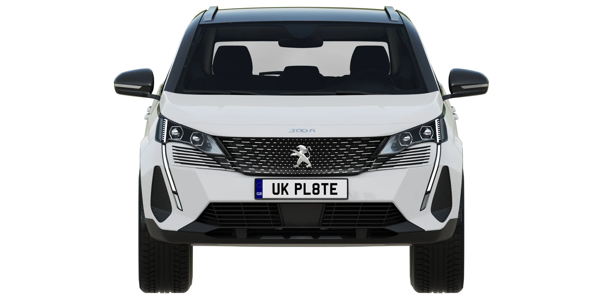 Peugeot 3008, 3D model preview 34