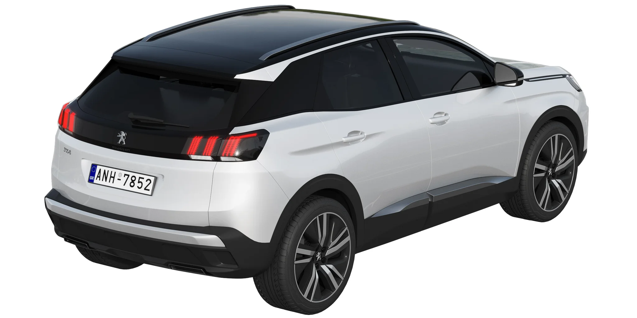 Peugeot 3008, 3D model preview 35