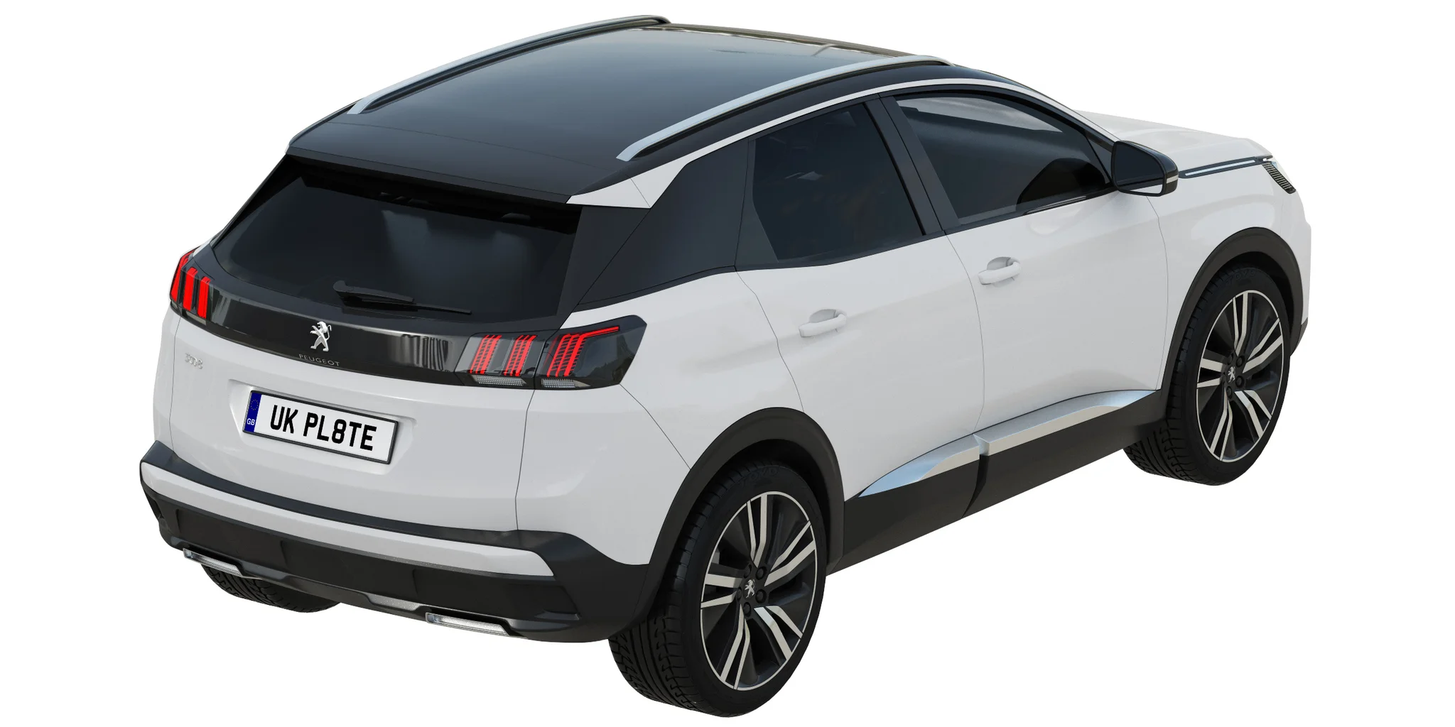 Peugeot 3008, 3D model preview 37