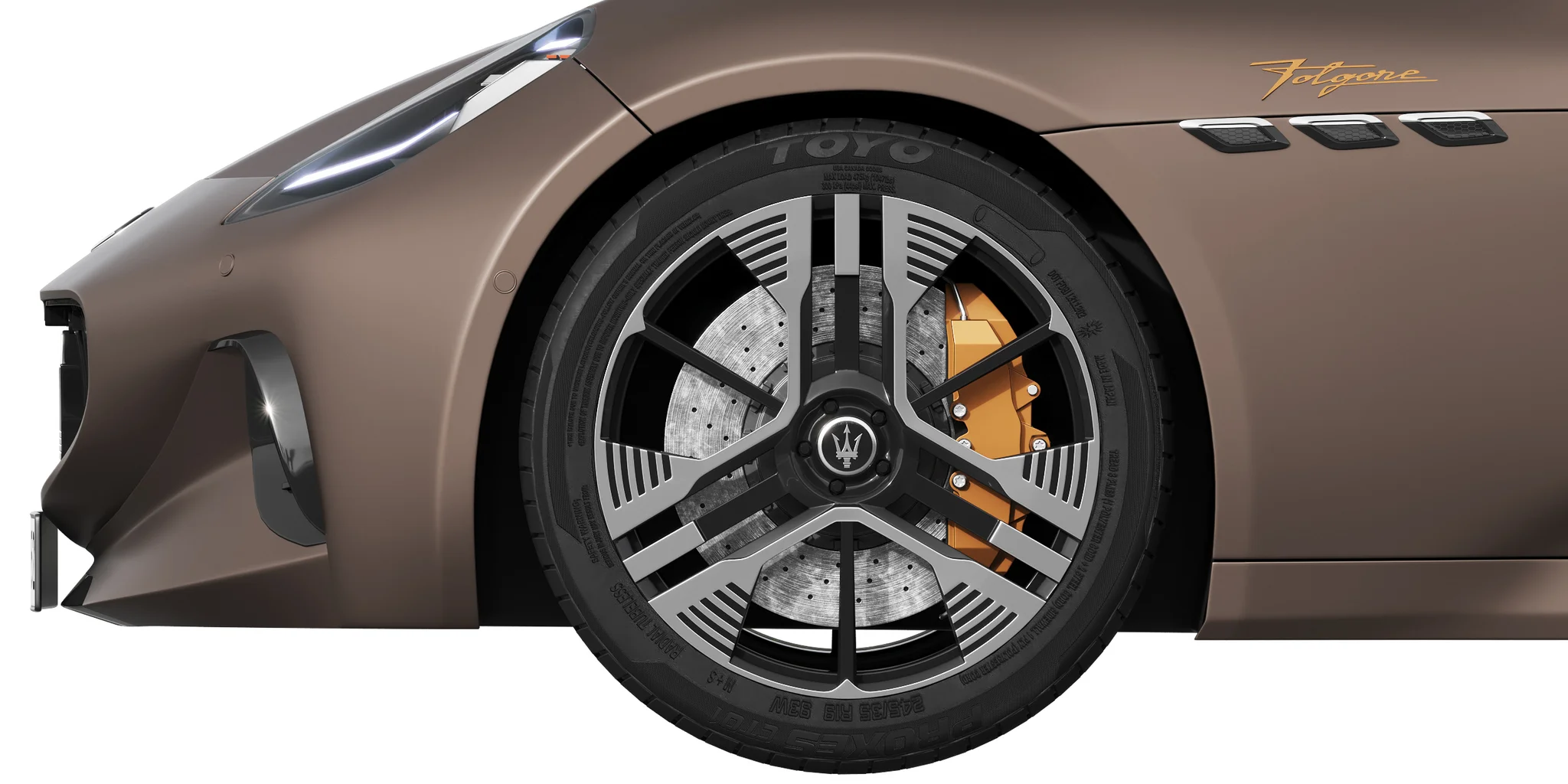 Maserati GranTurismo Folgore, 3D model preview 1
