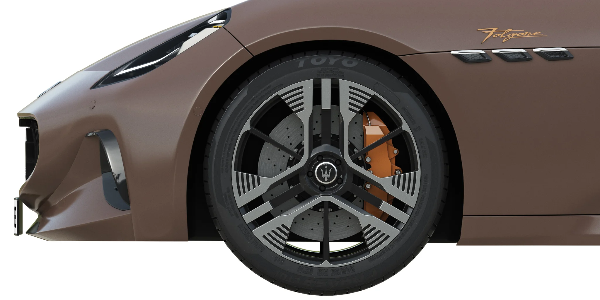 Maserati GranTurismo Folgore, 3D model preview 2